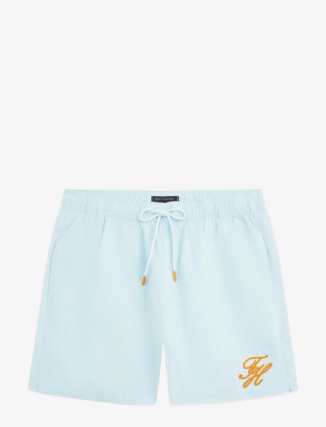 Tommy Hilfiger - MEDIUM DRAWSTRING ITHACA SCRIPT - casual shorts - tonal ithaca keepsake blue - 1