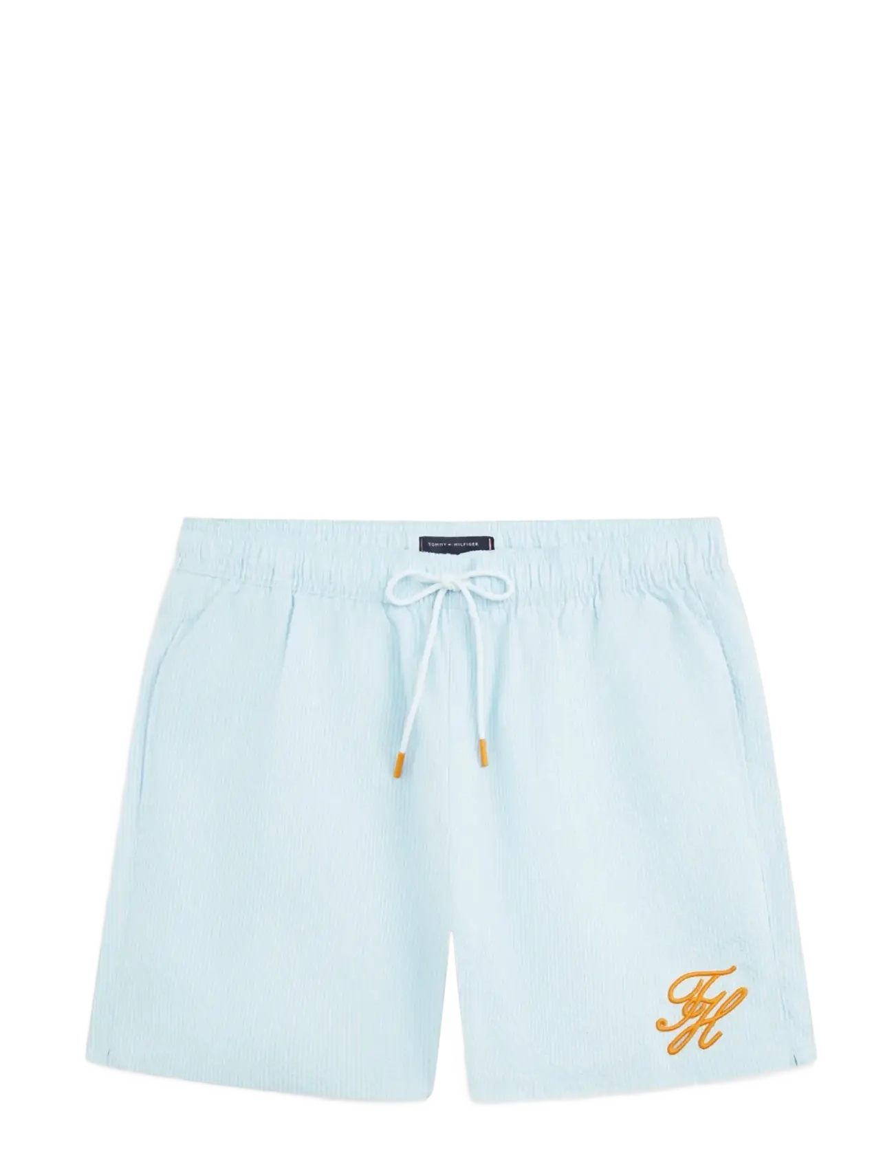 Tommy Hilfiger MEDIUM DRAWSTRING ITHACA SCRIPT - Shorts - TONAL ITHACA KEEPSAKE BLUE / blue