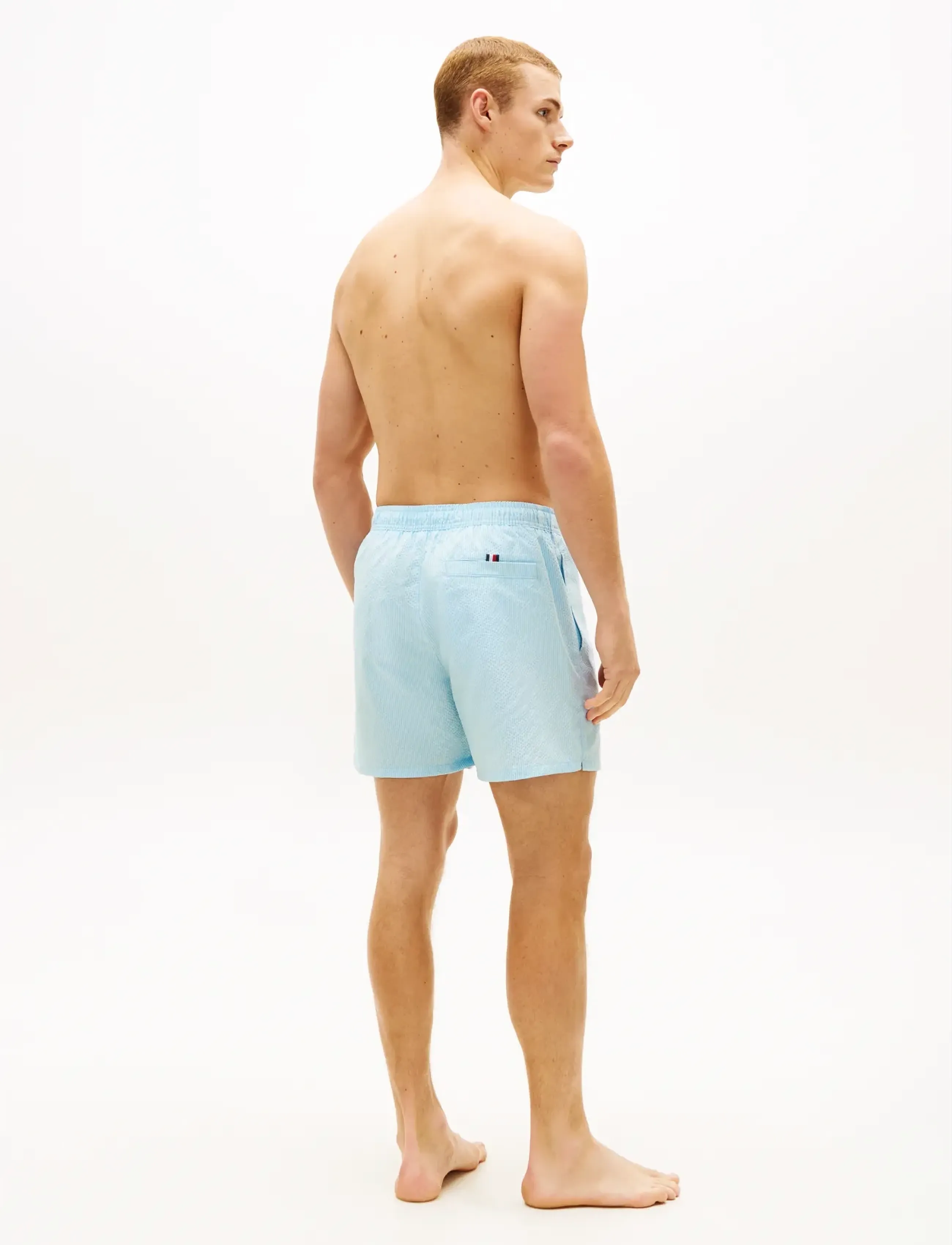 Tommy Hilfiger - MEDIUM DRAWSTRING ITHACA SCRIPT - casual shorts - tonal ithaca keepsake blue - 2