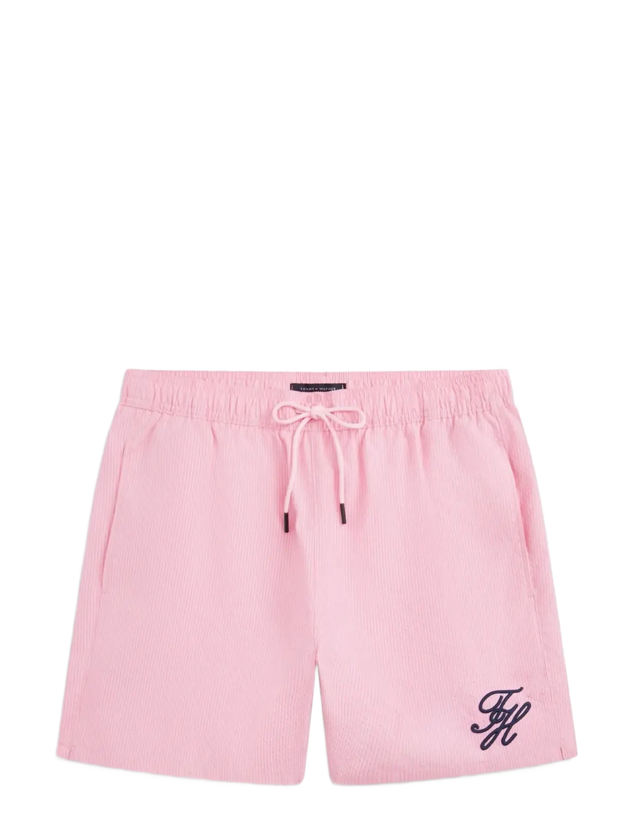 Tommy Hilfiger MEDIUM DRAWSTRING ITHACA SCRIPT - Shortsit - TONAL ITHACA CLASSIC PINK / pink/rose