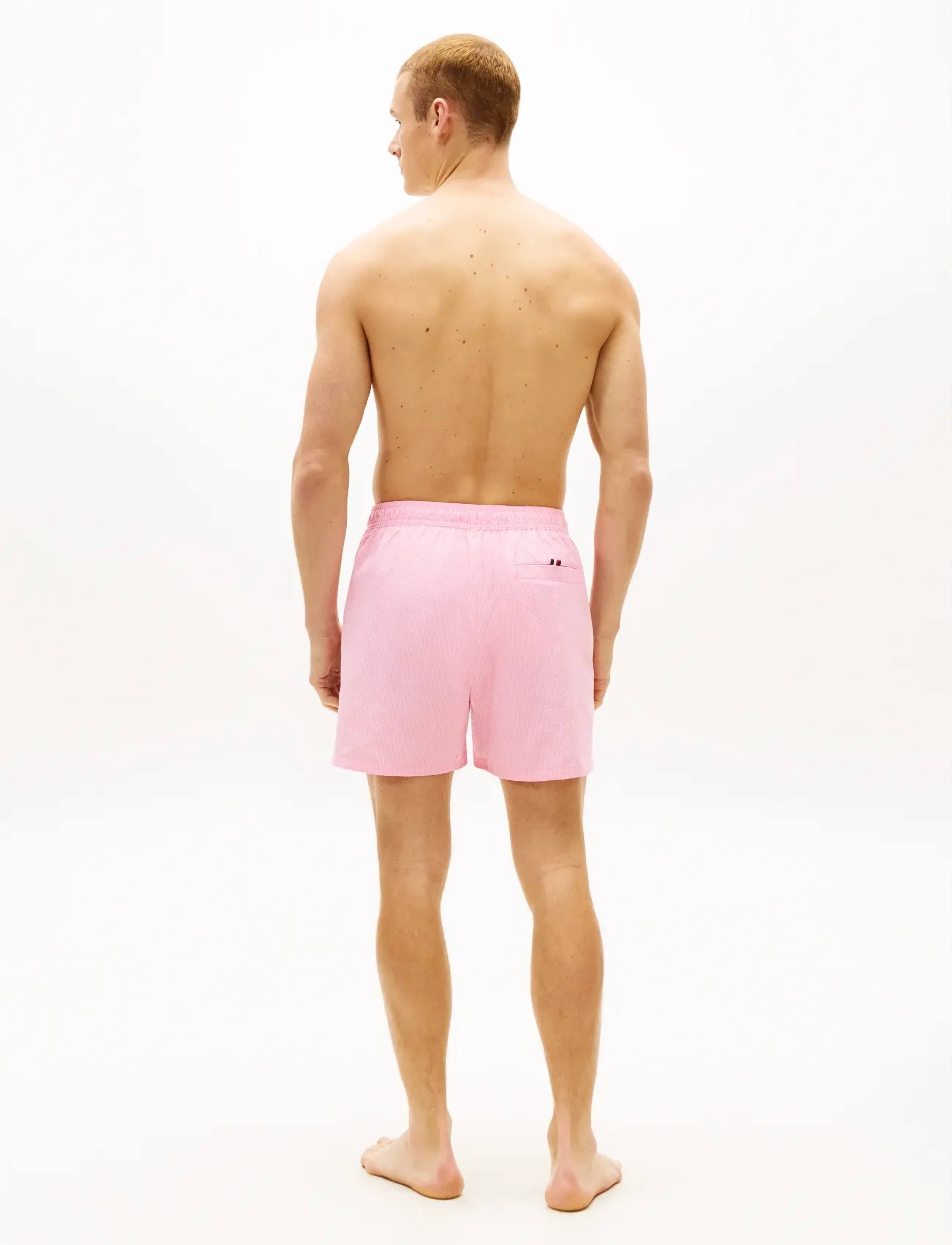 Tommy Hilfiger - MEDIUM DRAWSTRING ITHACA SCRIPT - casual shorts - tonal ithaca classic pink - 2