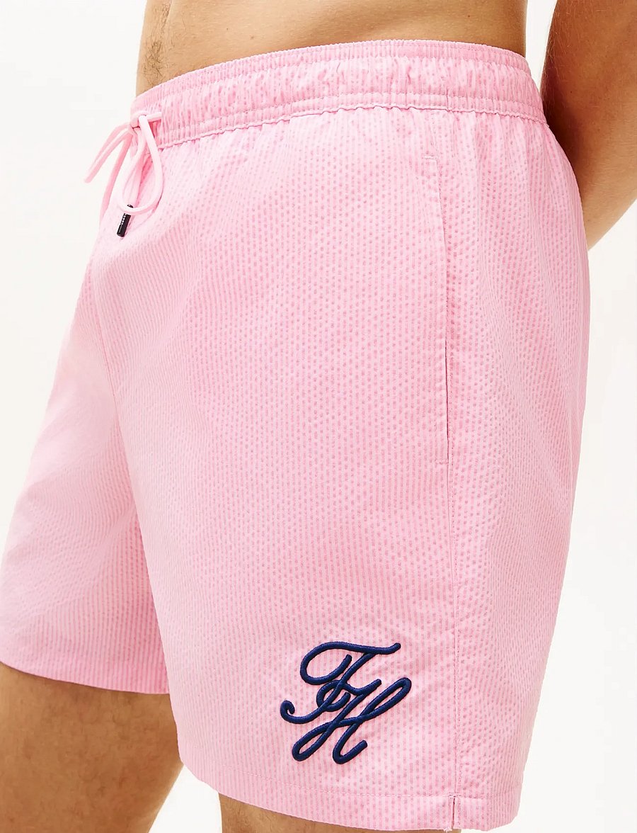 Tommy Hilfiger - MEDIUM DRAWSTRING ITHACA SCRIPT - casual shorts - tonal ithaca classic pink - 4