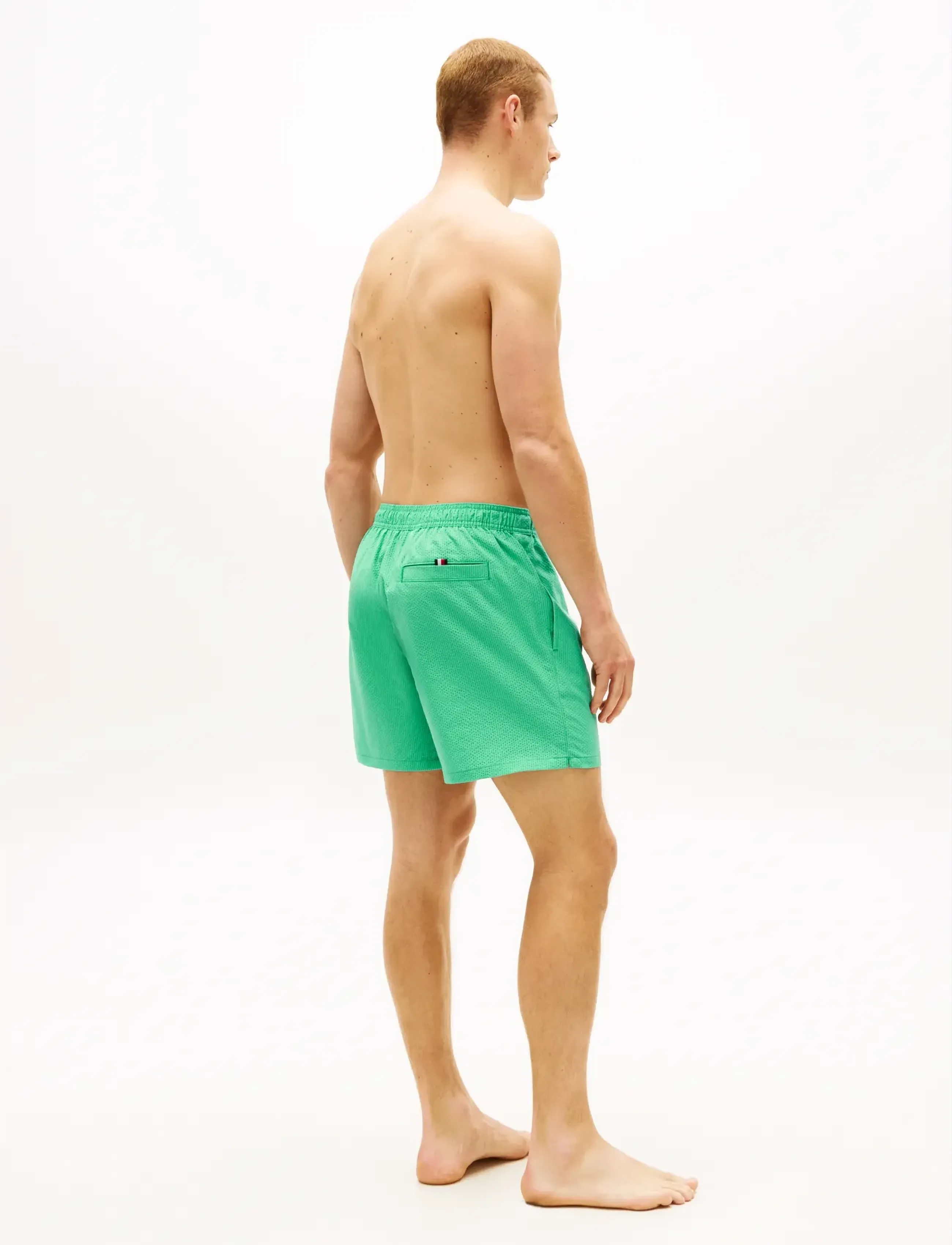 Tommy Hilfiger - MEDIUM DRAWSTRING ITHACA SCRIPT - casual shorts - tonal ithaca jade wink - 2