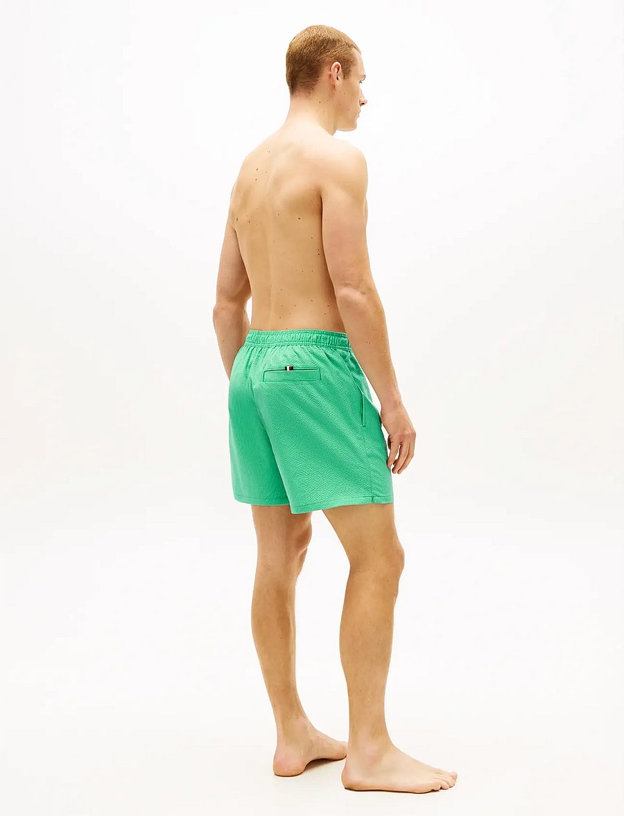 Tommy Hilfiger - MEDIUM DRAWSTRING ITHACA SCRIPT - vabaaja lühikesed püksid - tonal ithaca jade wink - 2