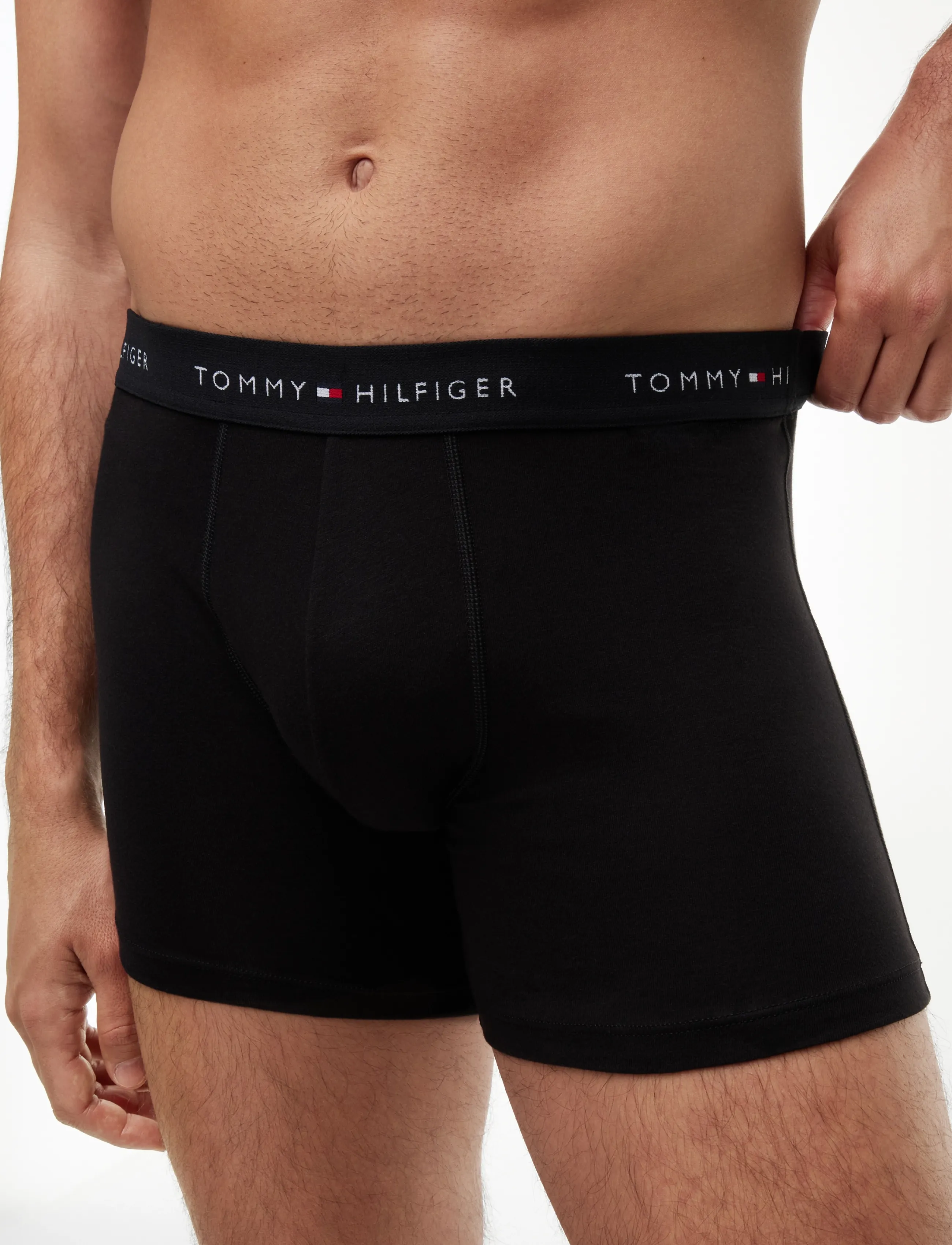 Tommy Hilfiger - 5P BOXER BRIEF WB - unterhosen im multipack - b  blk fire rd bon pk alas gr no bl - 3