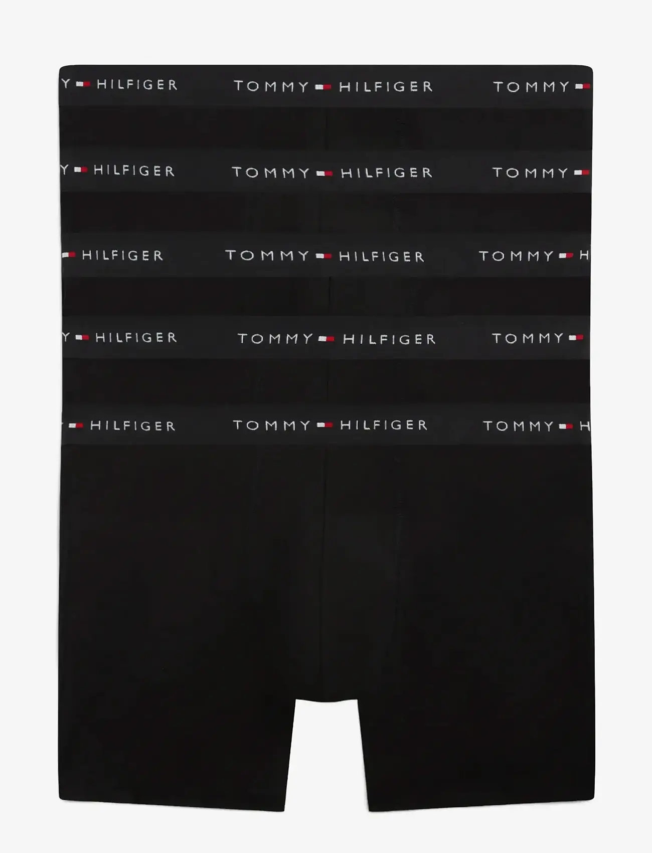 Tommy Hilfiger - 5-Pack Cotton Boxer Brief - alushousut monipakkauksessa - b  black black black black black - 1