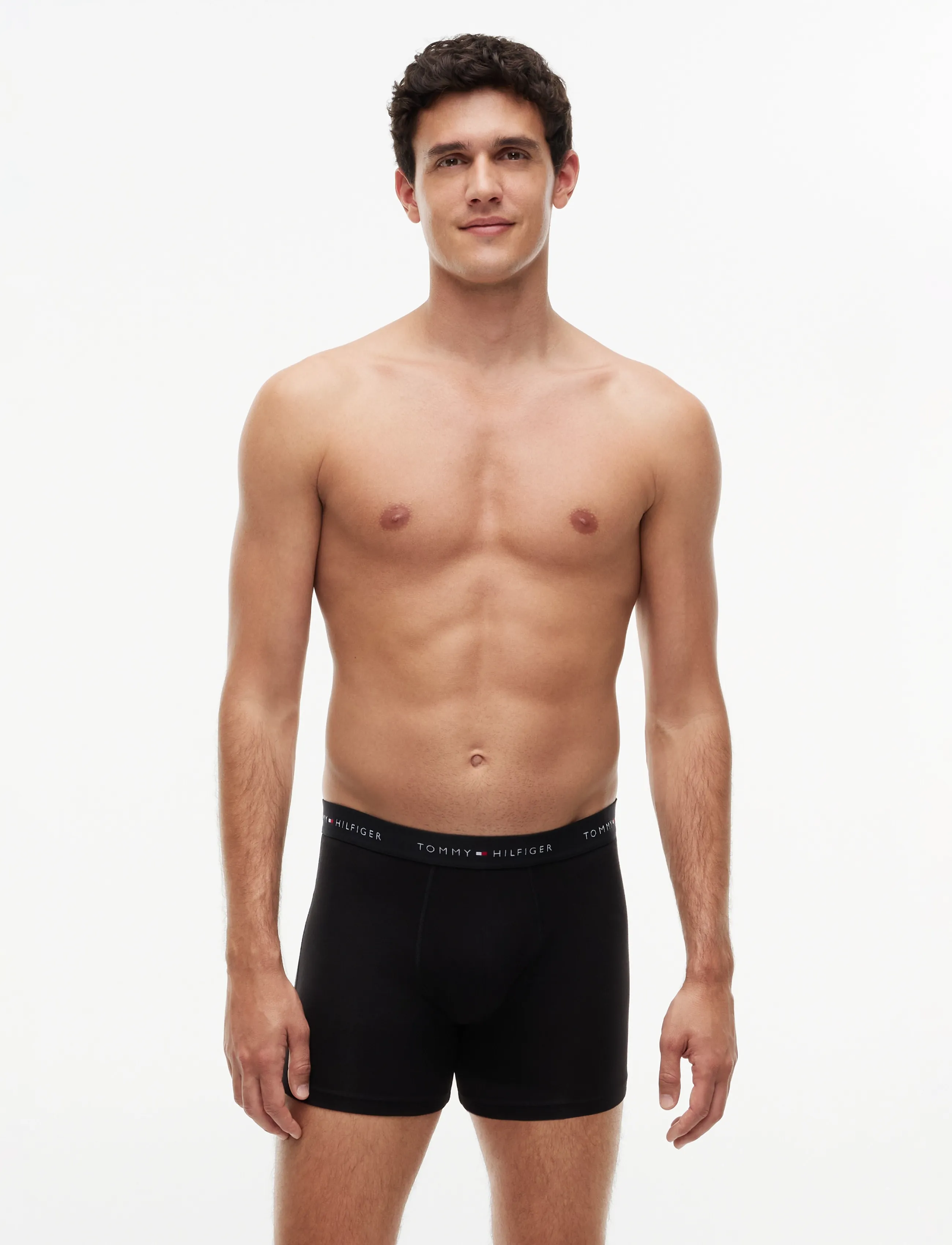 Tommy Hilfiger 5P Boxer Brief Wb, L, Underwear, Schwarz - Boxers, Männerswear