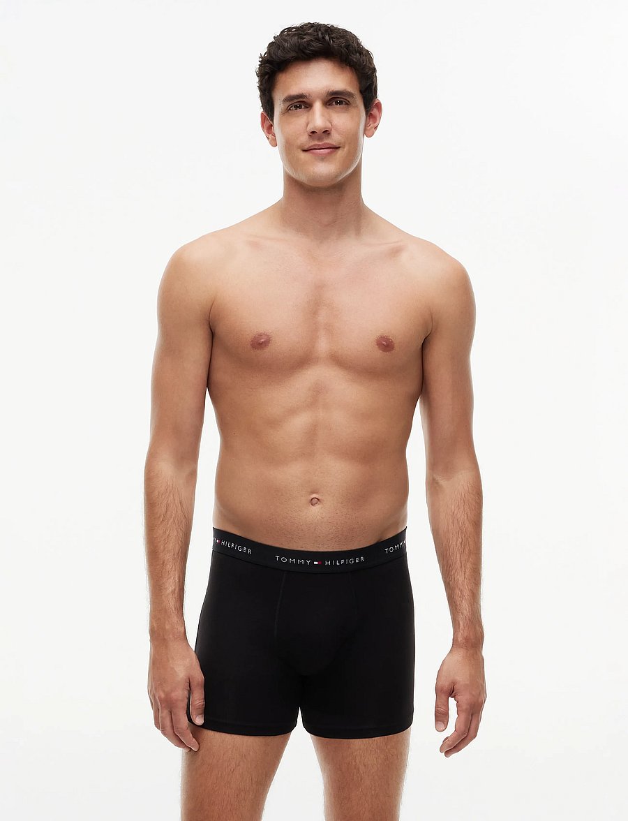 Tommy Hilfiger - 5P BOXER BRIEF WB - unterhosen im multipack - b black black black black black - 0
