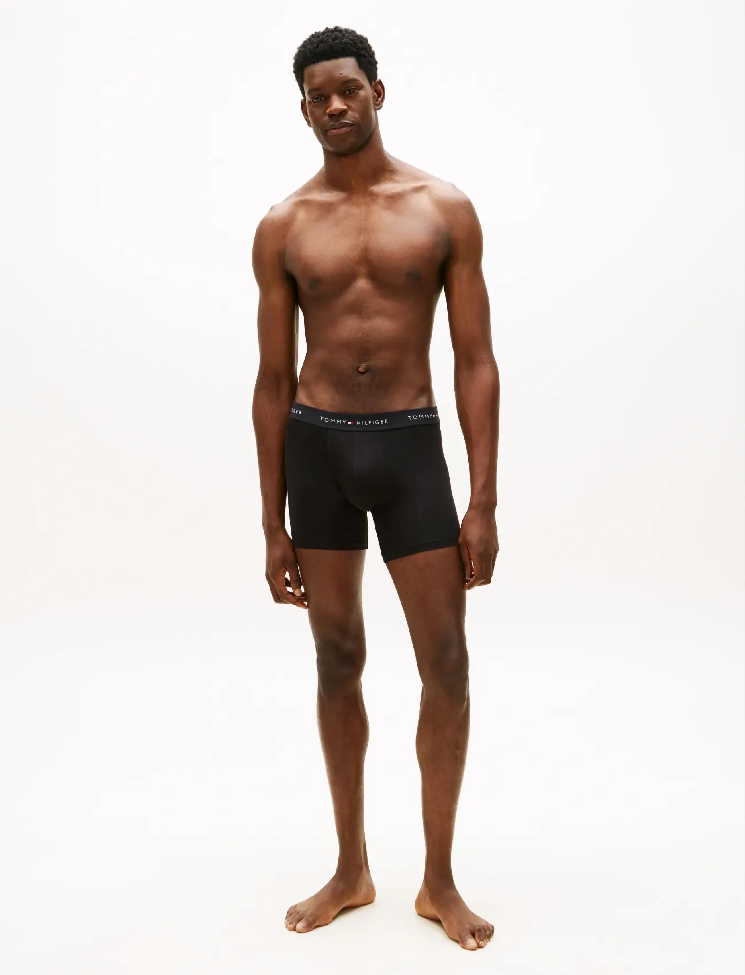 Tommy Hilfiger - 5-Pack Cotton Boxer Brief - multipack kalsonger - b  black black black black black - 2