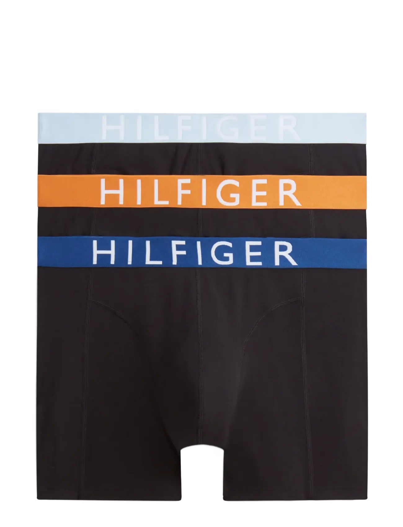 Tommy Hilfiger 3P BOXER BRIEF WB - Meestele - B  AUTN ORANGE SKY BLUE OPU BLUE / black