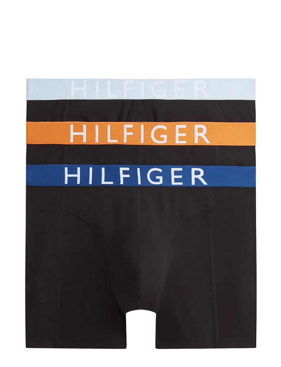 Tommy Hilfiger - 3P BOXER BRIEF WB - multipakk aluspüksid - b autn orange sky blue opu blue - 1