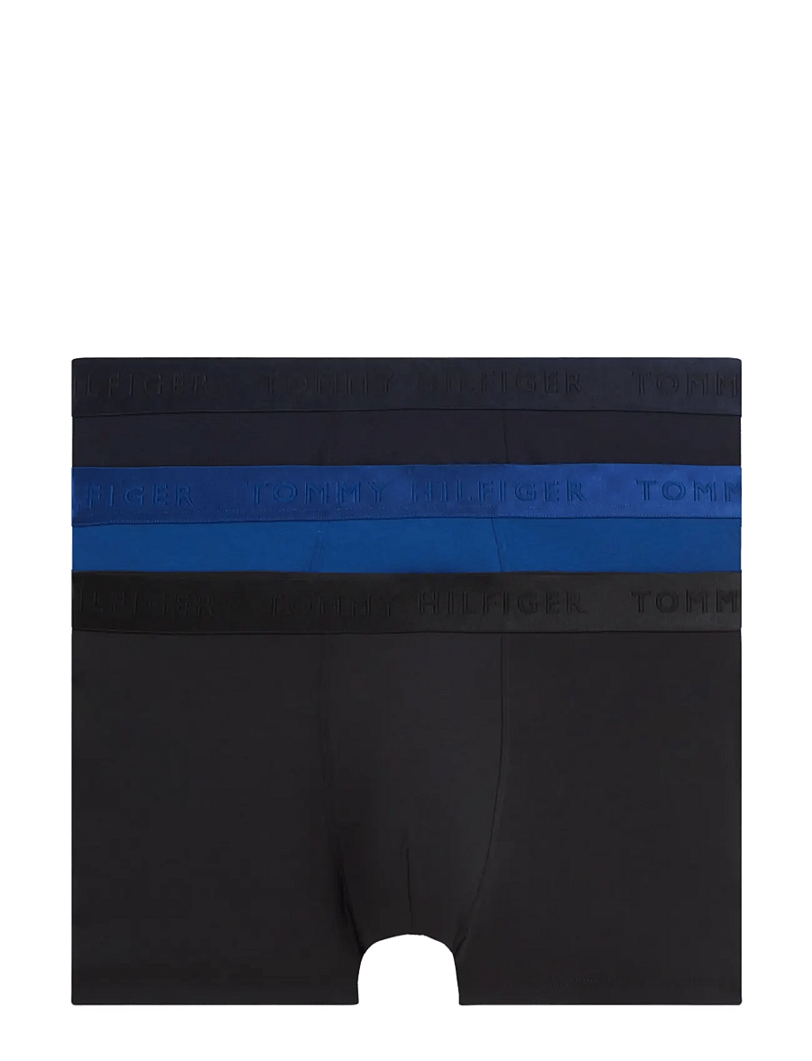 Tommy Hilfiger - 3-Pack Modal Blend Trunk - multipack underbukser - navy blue opulent blue black - 0