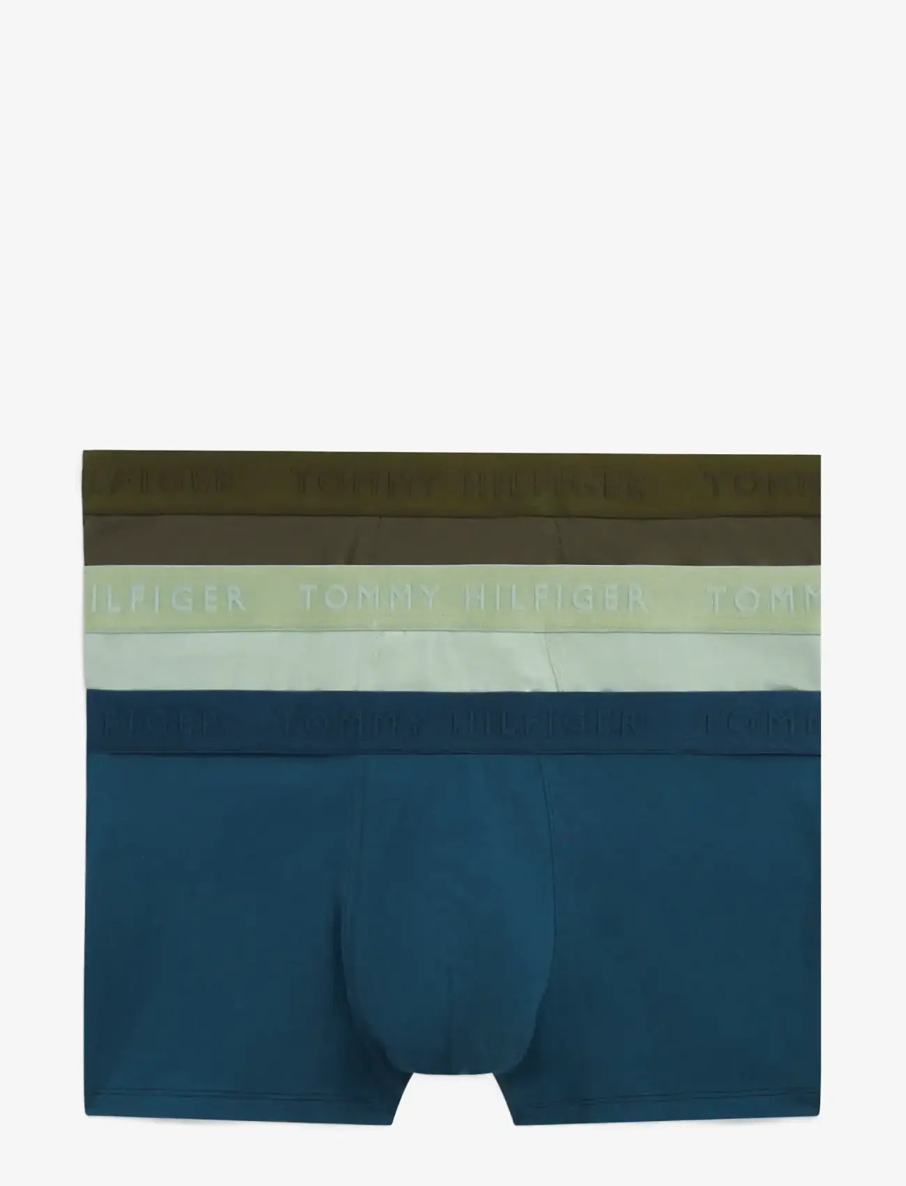 Tommy Hilfiger - 3P TRUNK - multipack underbukser - cmo grn mnt gry blu jn - 1