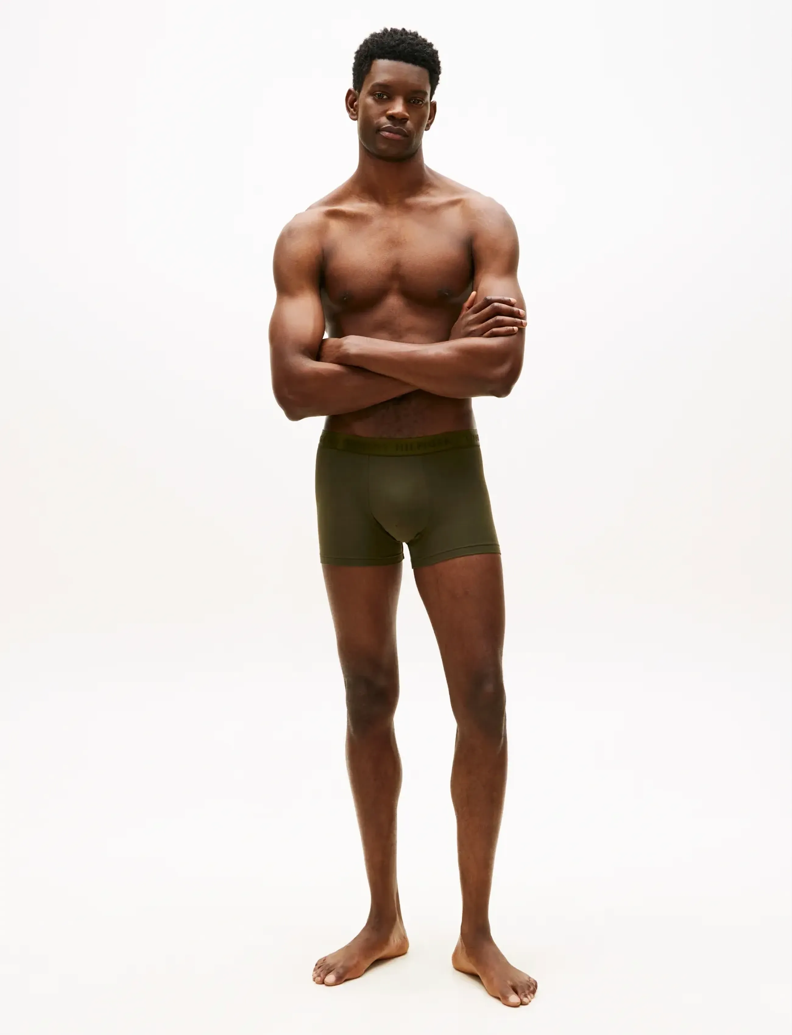 Tommy Hilfiger - 3-Pack Modal Blend Trunk - multipack underpants - cmo grn mnt gry blu jn - 2