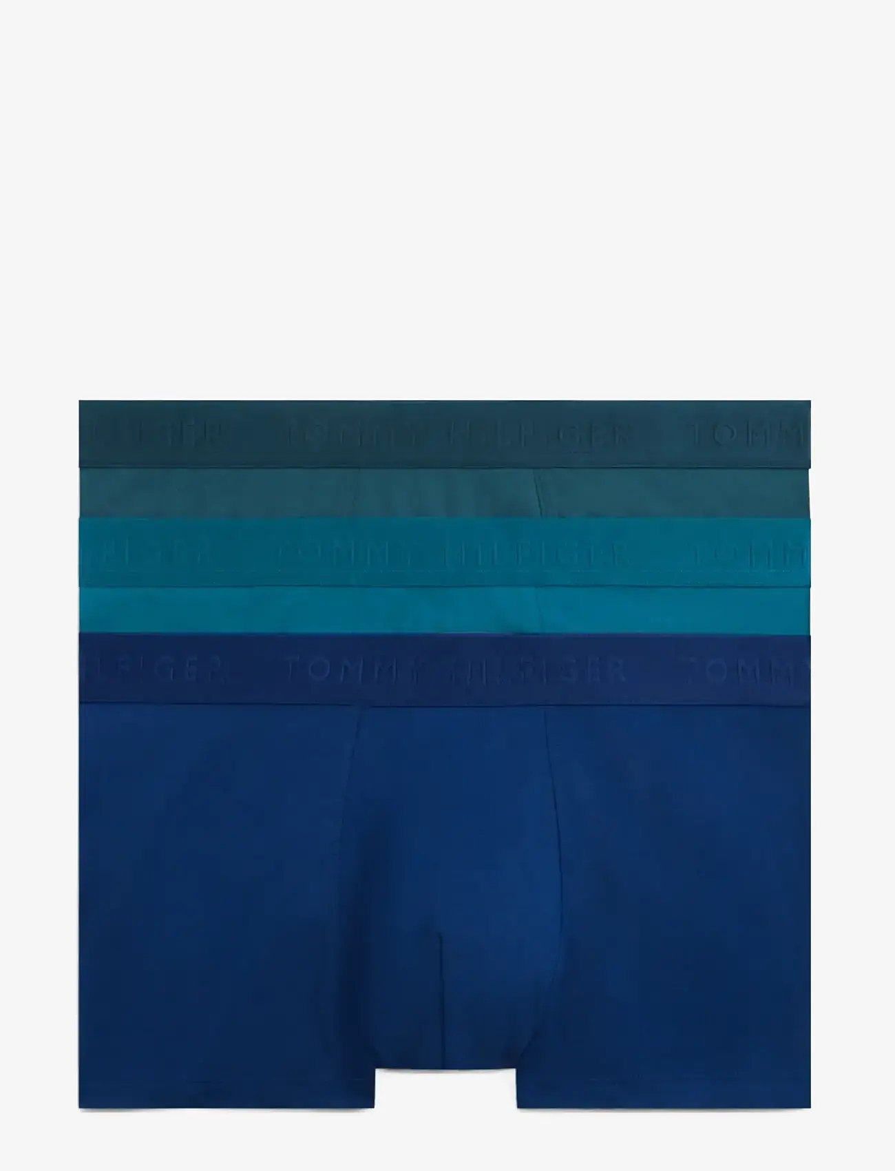 Tommy Hilfiger - 3-Pack Modal Blend Trunk - multipack underbukser - wdg blu blu jwl blu jn - 1
