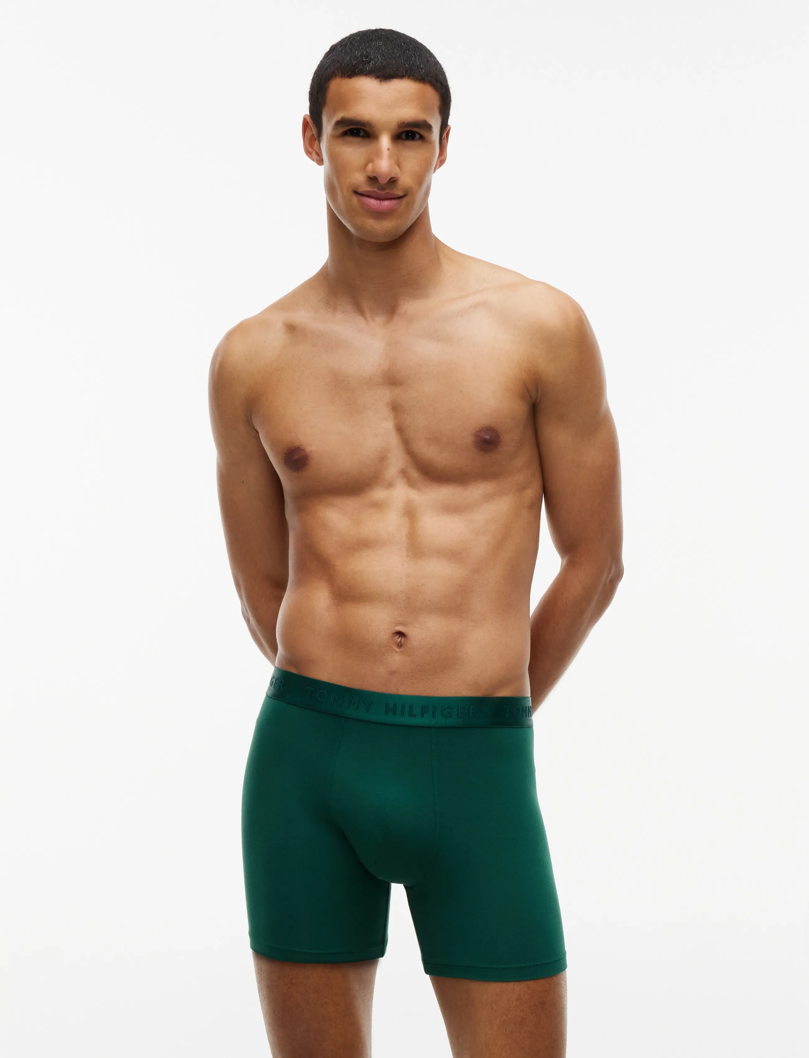 Tommy Hilfiger - 3P BOXER BRIEF - multipakk aluspüksid - orna green burgundy opulent blue - 5