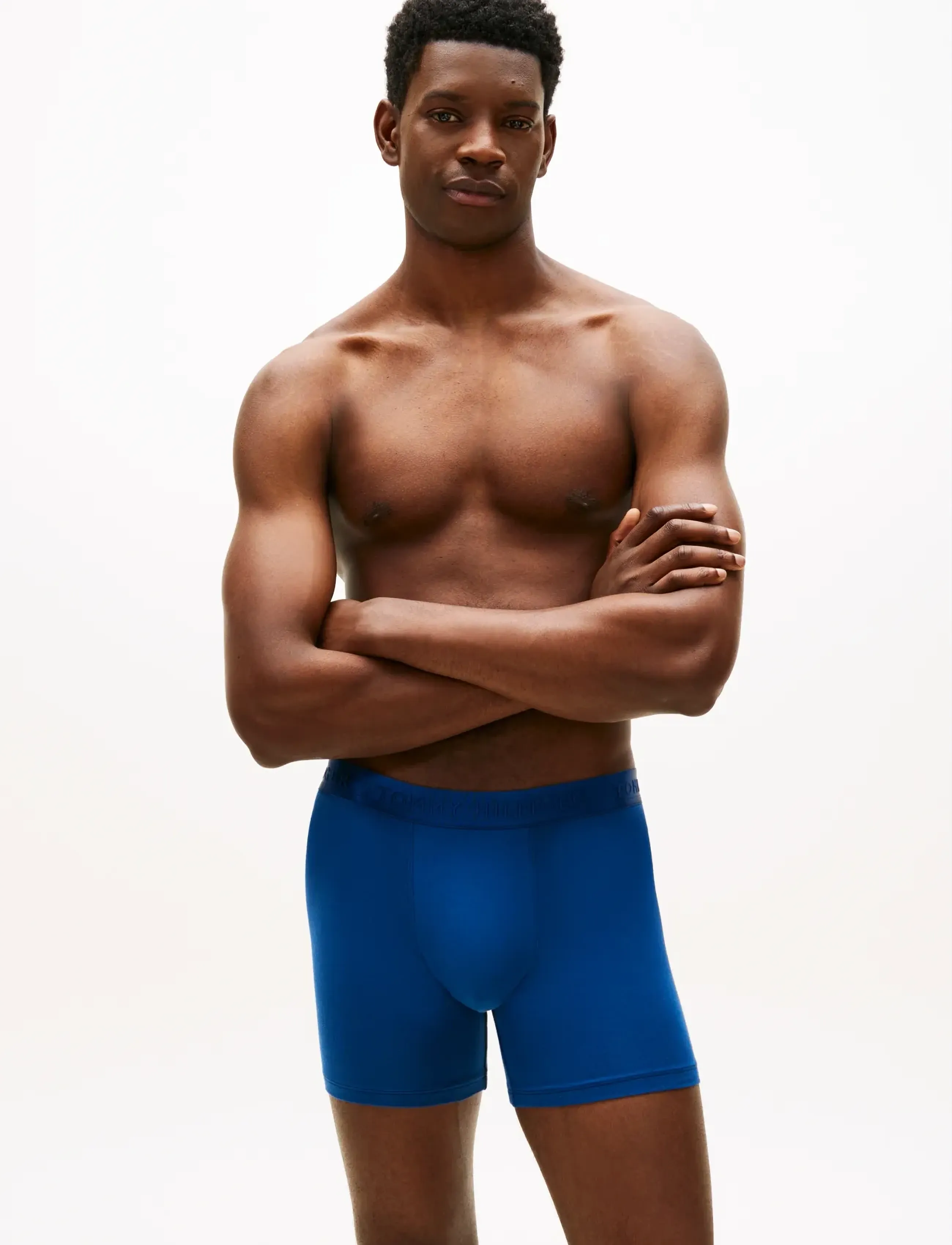 Tommy Hilfiger 3-Pack Modal Blend Boxer Brief, L, Underwear, Marineblau - Boxers, Männerswear