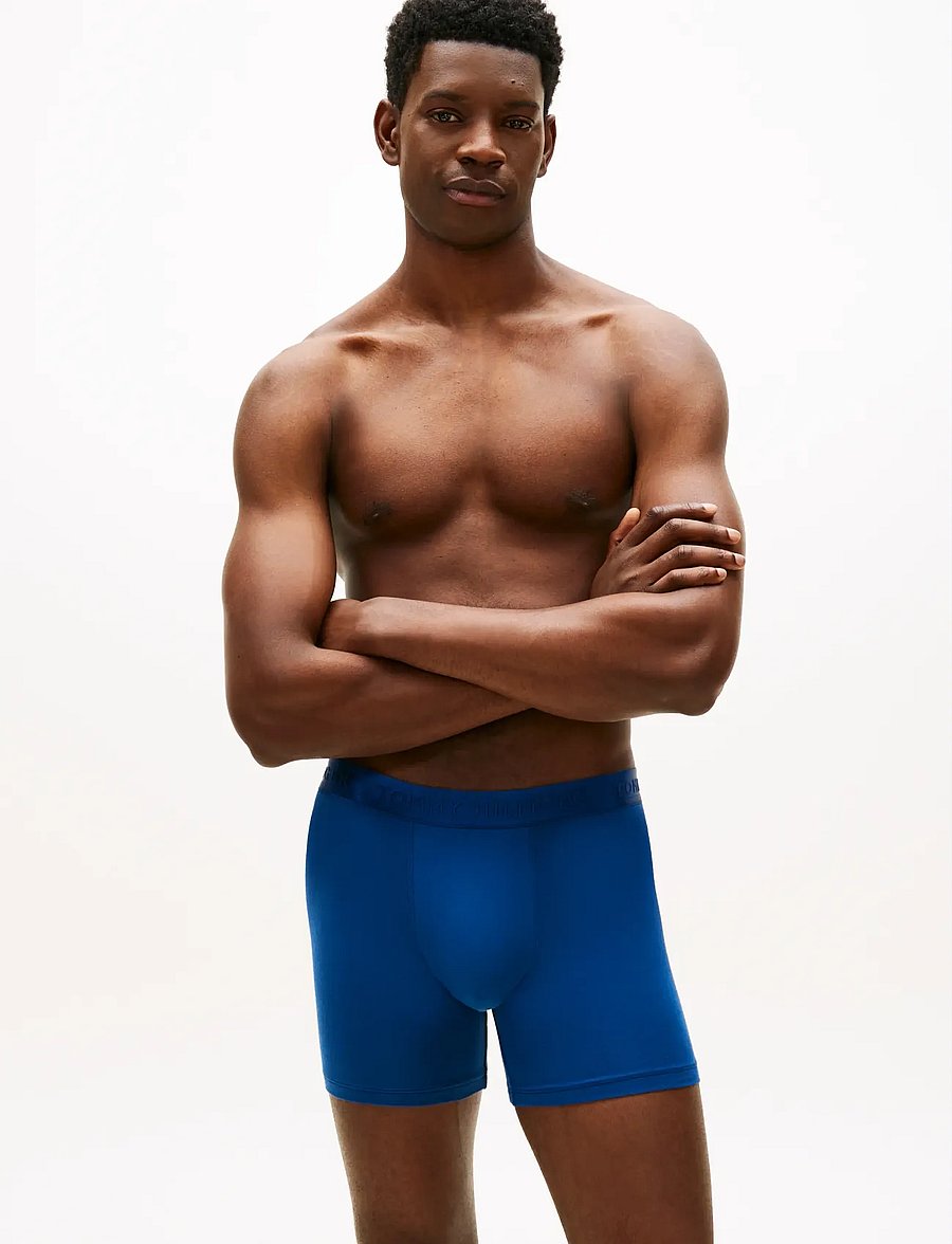 Tommy Hilfiger - 3P BOXER BRIEF - unterhosen im multipack - wdg blu blu jwl blu jn - 0