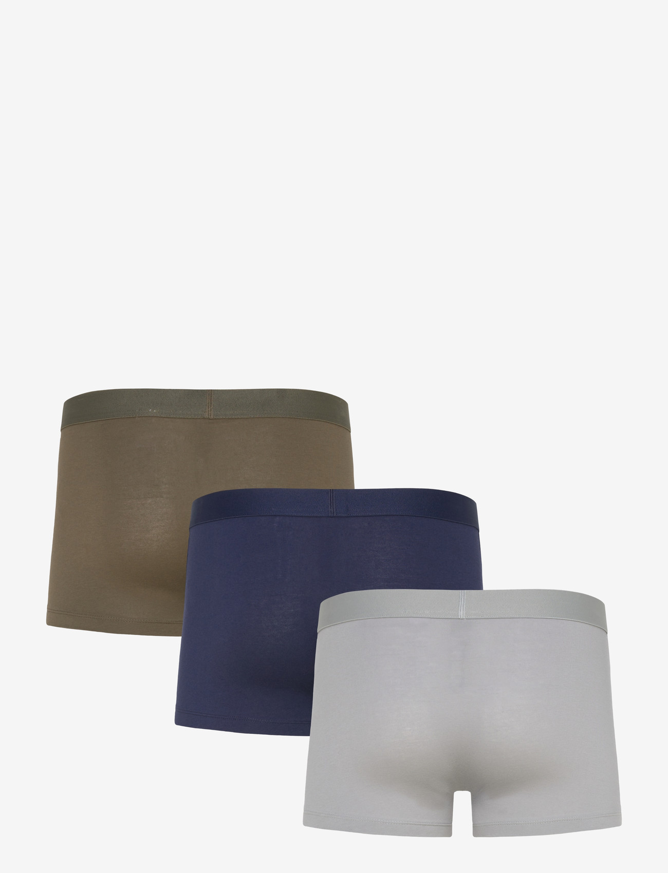 Tommy Hilfiger - 3P TRUNK DTM - multipack underbukser - antq silv ptch blu arm grn - 1
