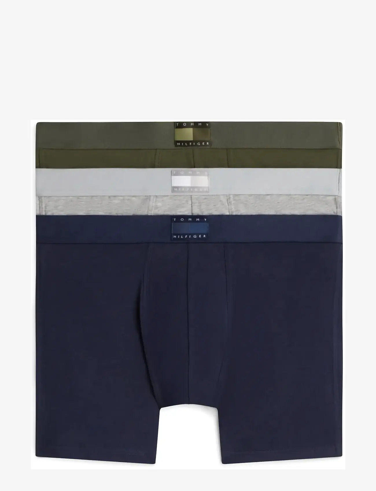 Tommy Hilfiger - 3P BOXER BRIEF - multipack underbukser - antq silv ptch blu arm grn - 1