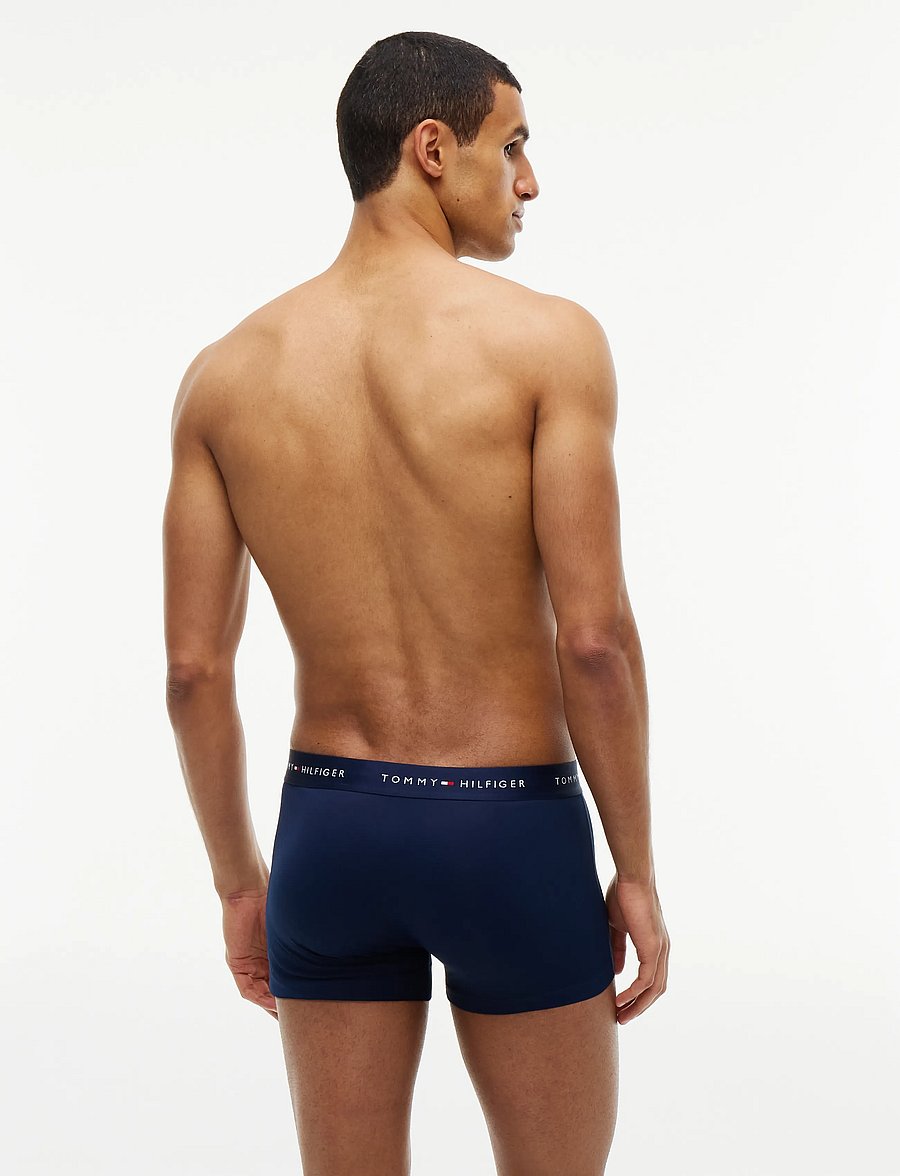 Tommy Hilfiger - 3P LOW RISE TRUNK - unterhosen im multipack - carbon navy carbon navy carbon navy - 4