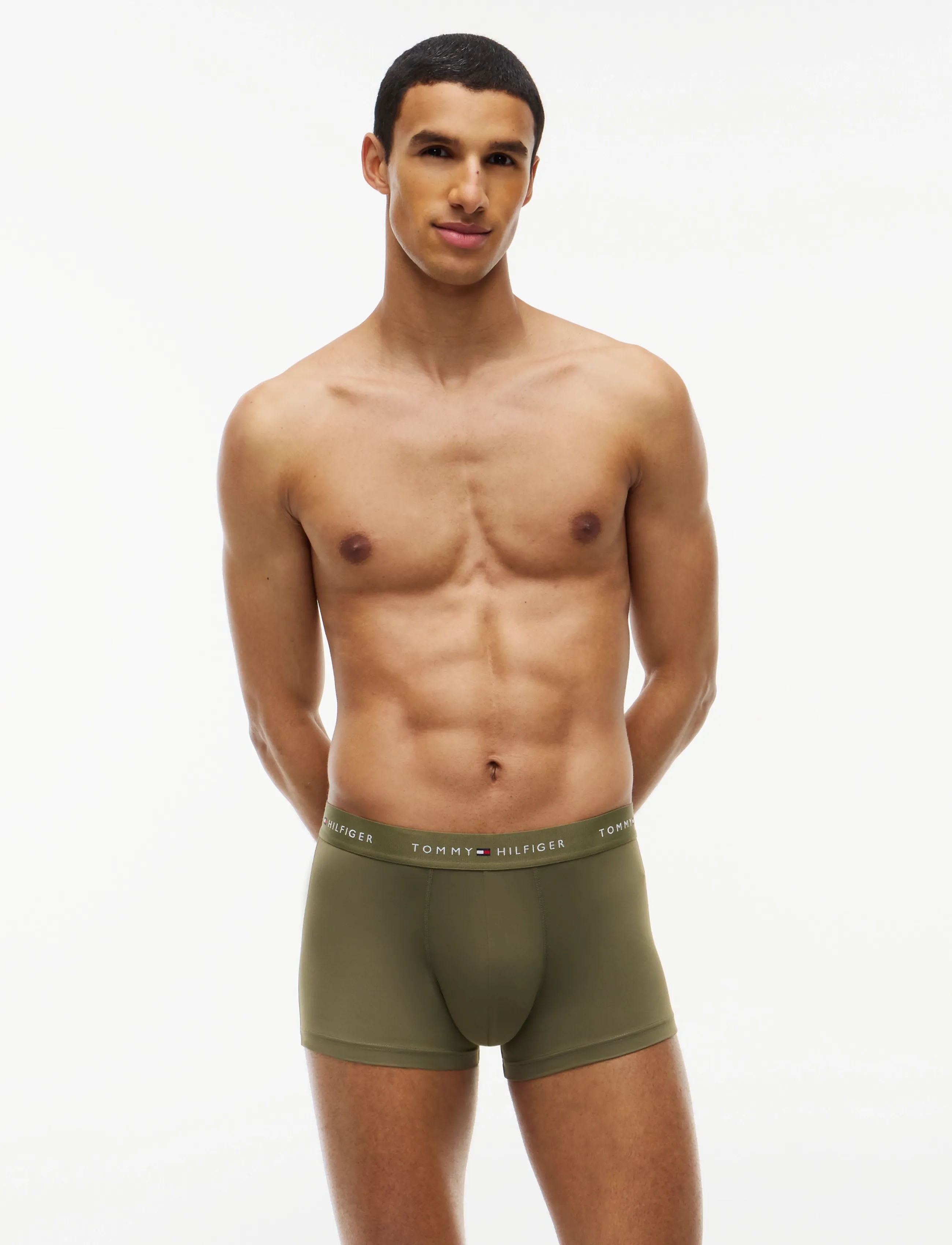 Tommy Hilfiger - 3P LOW RISE TRUNK - multipack kalsonger - black utility olive dark ash - 4