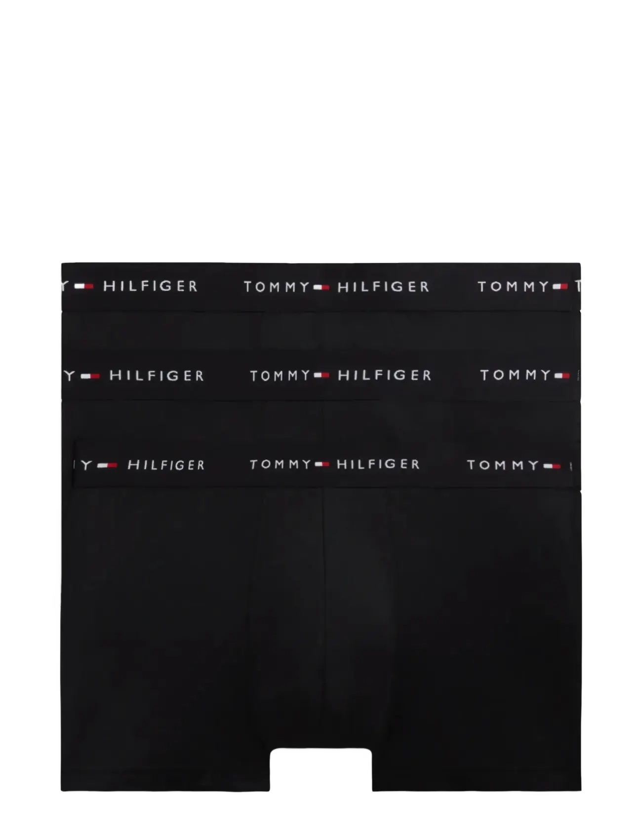 Tommy Hilfiger 3P LOW RISE TRUNK - Underkläder - BLACK   BLACK   BLACK / black
