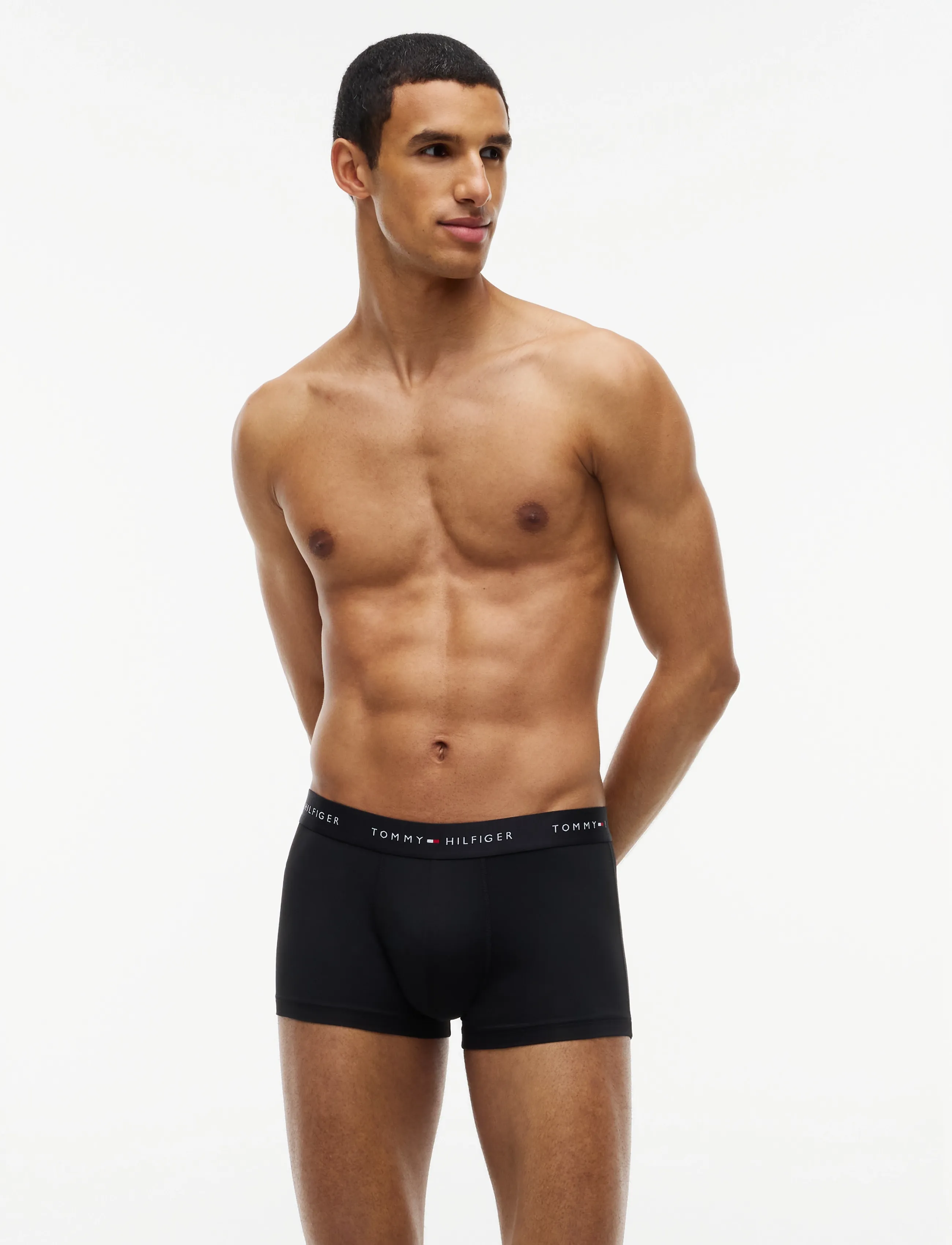 Tommy Hilfiger 3P LOW RISE TRUNK - Sous-vêtements - BLACK BLACK BLACK / black