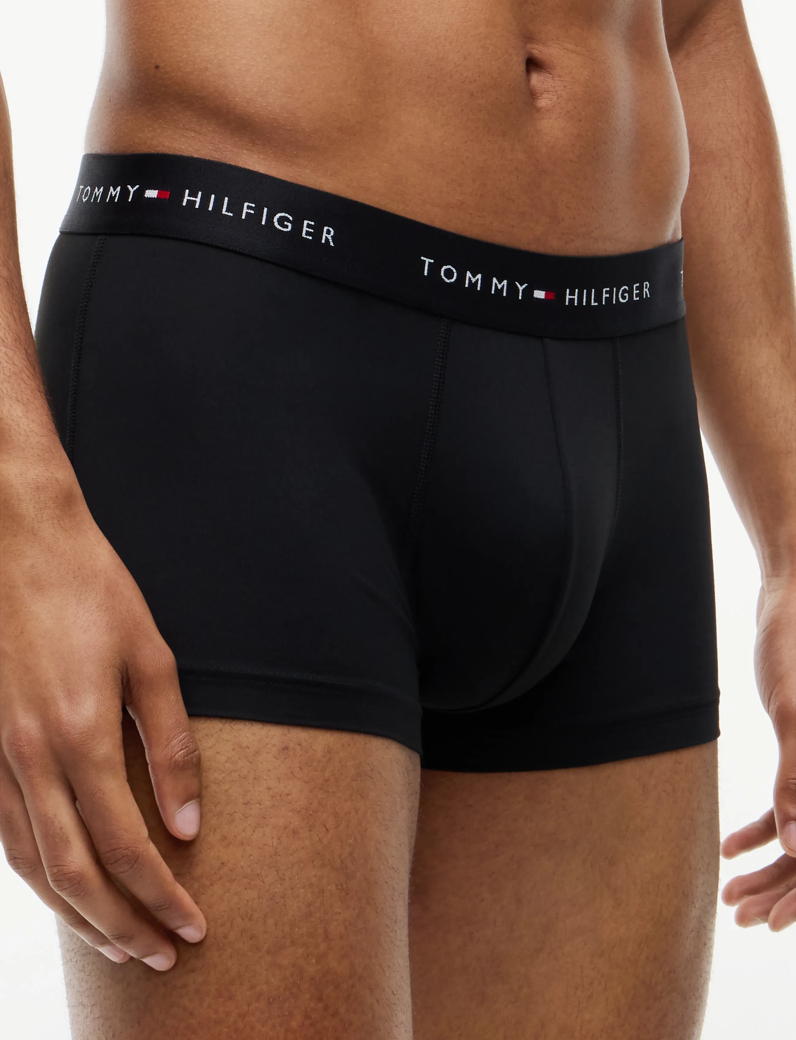 Tommy Hilfiger - 3P LOW RISE TRUNK - majtki w wielopaku - black black black - 3