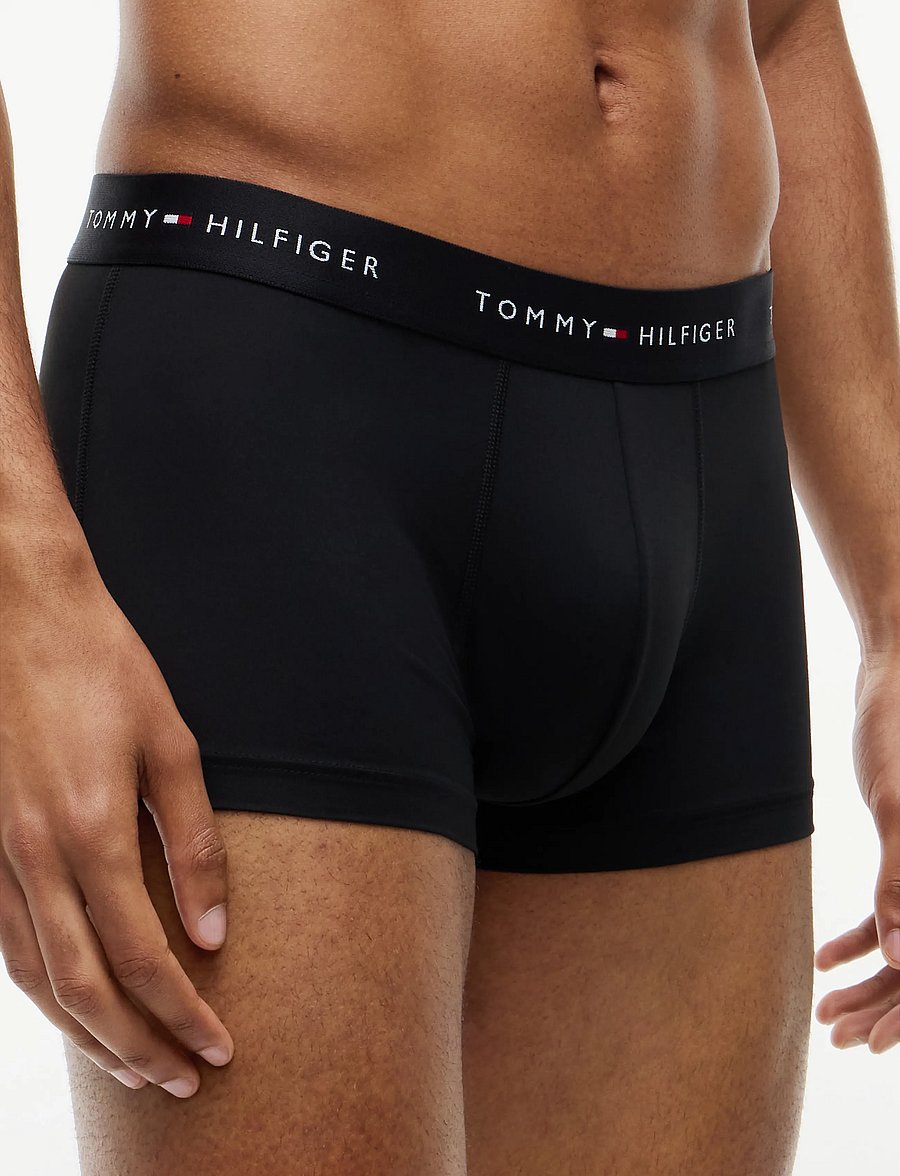 Tommy Hilfiger - 3P LOW RISE TRUNK - multipakk aluspüksid - black black black - 3
