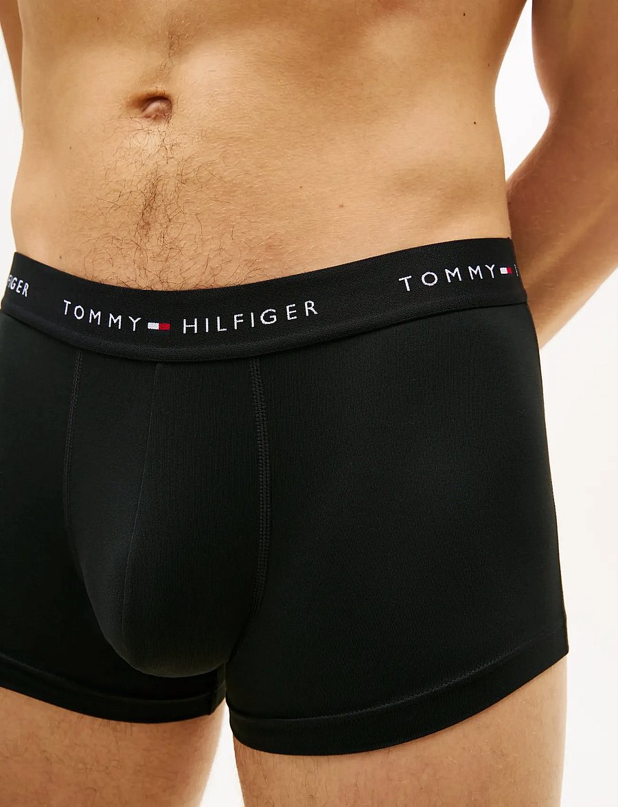 Tommy Hilfiger - 3P LOW RISE TRUNK - multipack kalsonger - black black black - 4