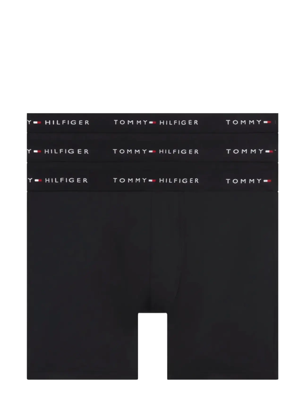 Tommy Hilfiger 3P LONG BOXER BRIEF - Tommy Hilfiger - BLACK   BLACK   BLACK / black