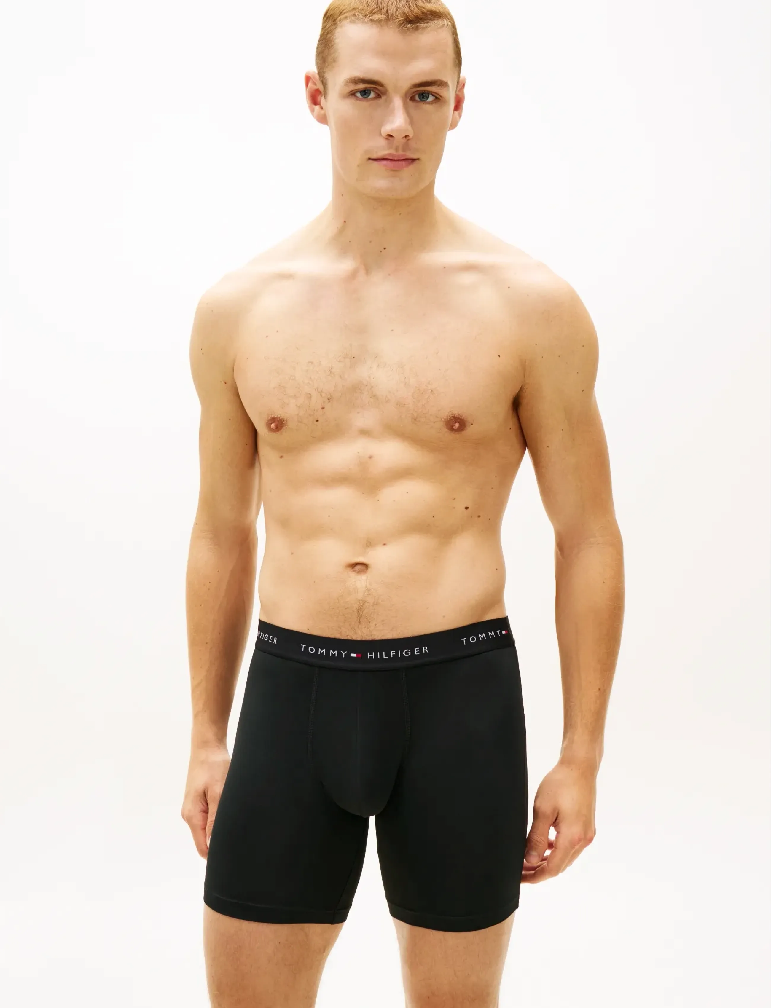 Tommy Hilfiger 3-Pack Micro Long Boxer Brief - Underwear - BLACK BLACK BLACK / black