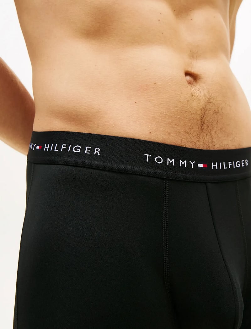 Tommy Hilfiger - 3-Pack Micro Long Boxer Brief - unterhosen im multipack - black black black - 3