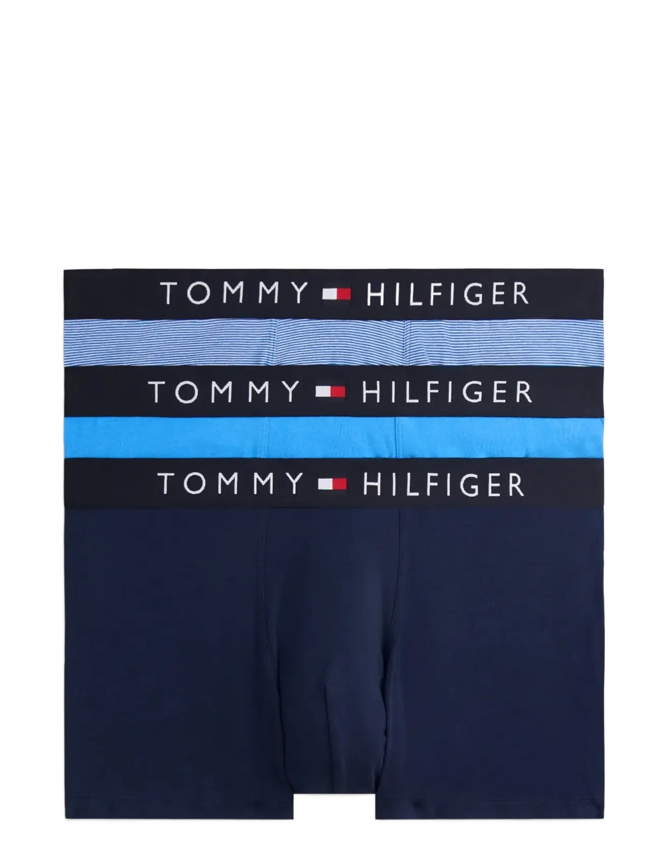 Tommy Hilfiger 3P TRUNK STRIPE - Unterhosen - PTCH BLU COP BLU MINI STP / blue