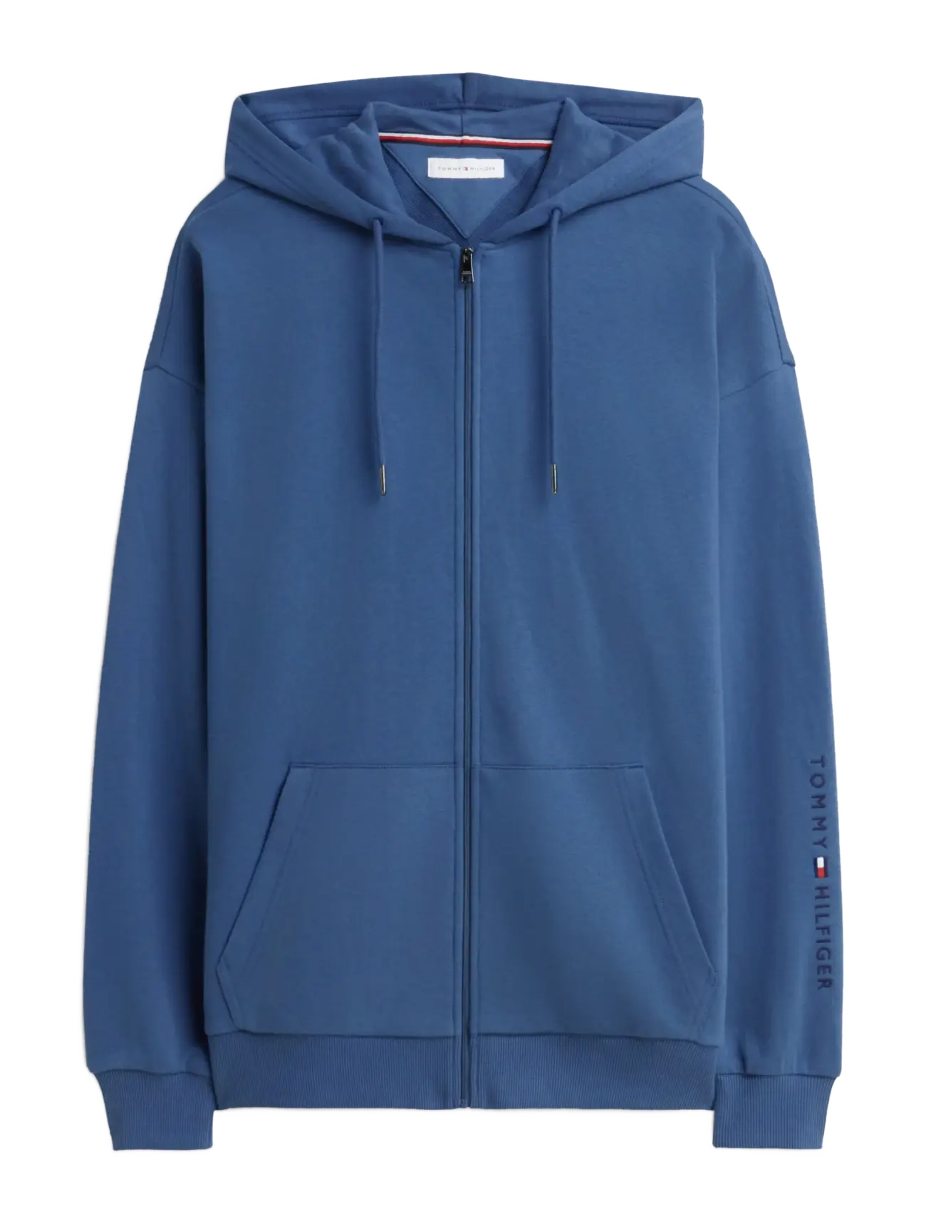 Tommy Hilfiger - FZ HOODIE - hættetrøjer - aegean sea - 1