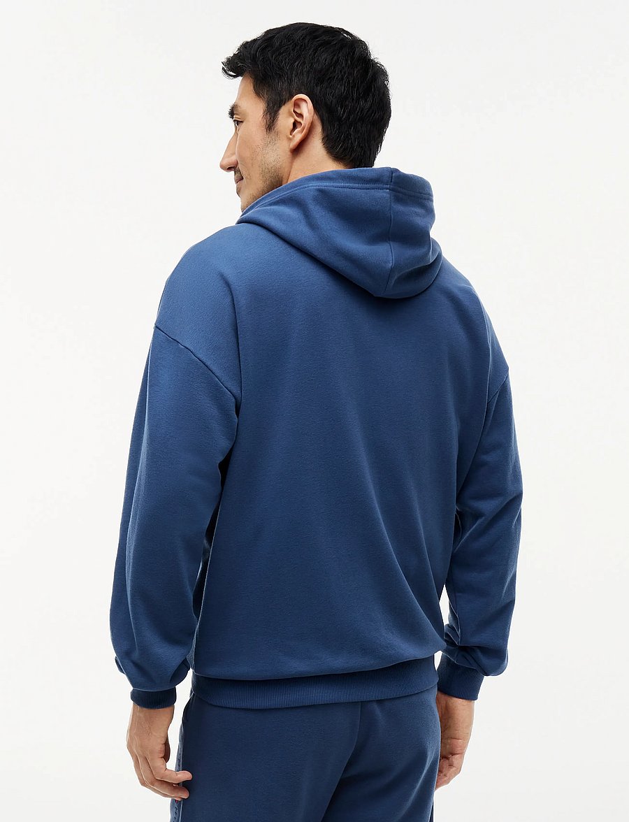 Tommy Hilfiger - FZ HOODIE - hættetrøjer - aegean sea - 2