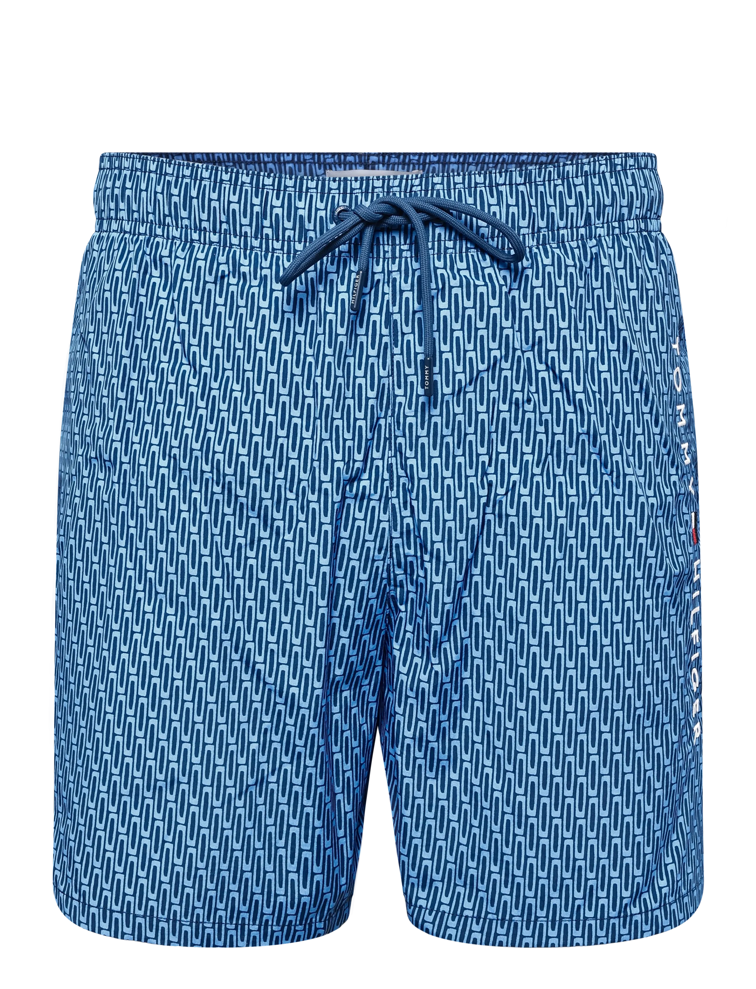 Tommy Hilfiger MEDIUM DRAWSTRING PRINT - Ujumispüksid - GRAPHIC WEAVE BLUE SPELL / blue