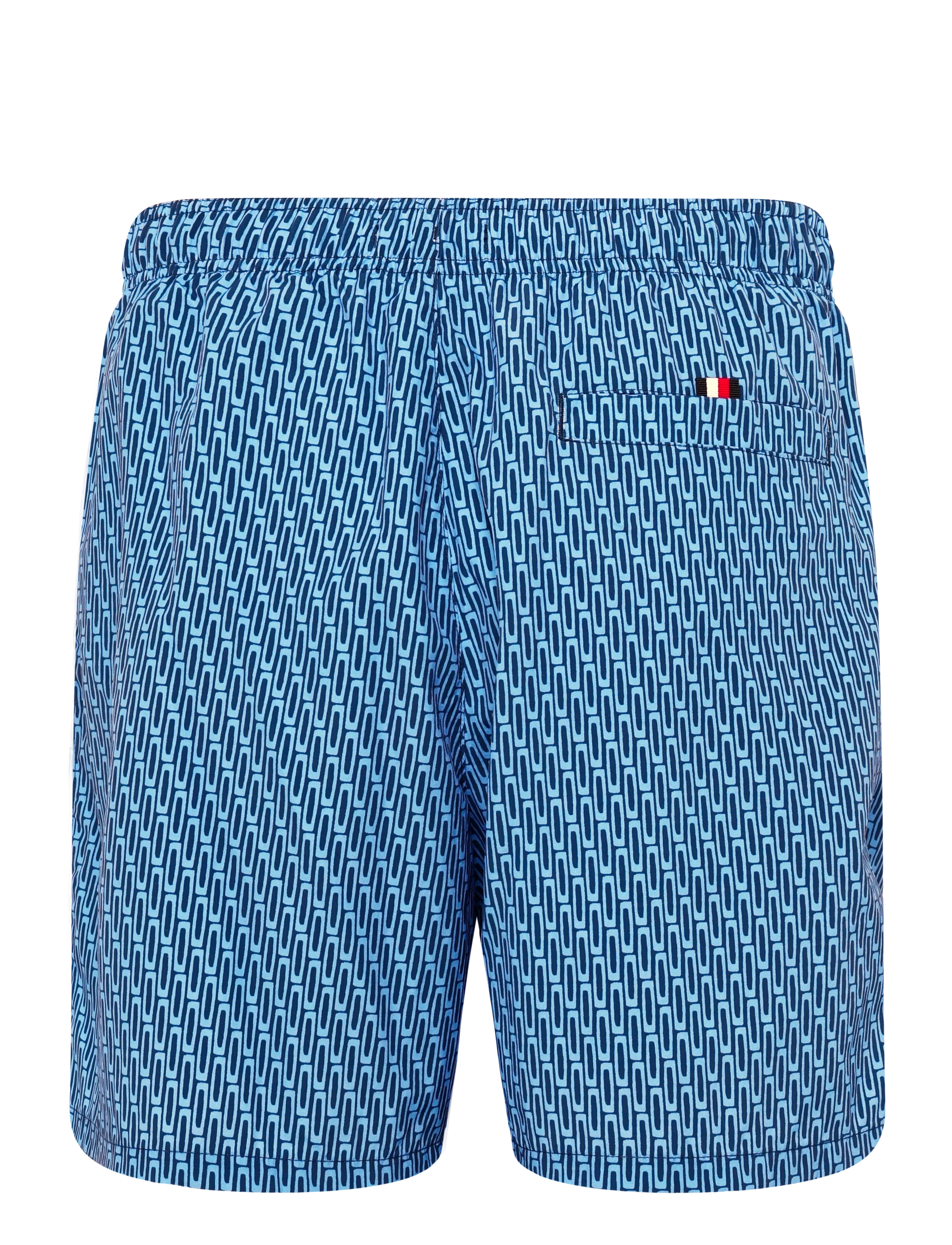 Tommy Hilfiger - MEDIUM DRAWSTRING PRINT - ujumispüksid - graphic weave blue spell - 2