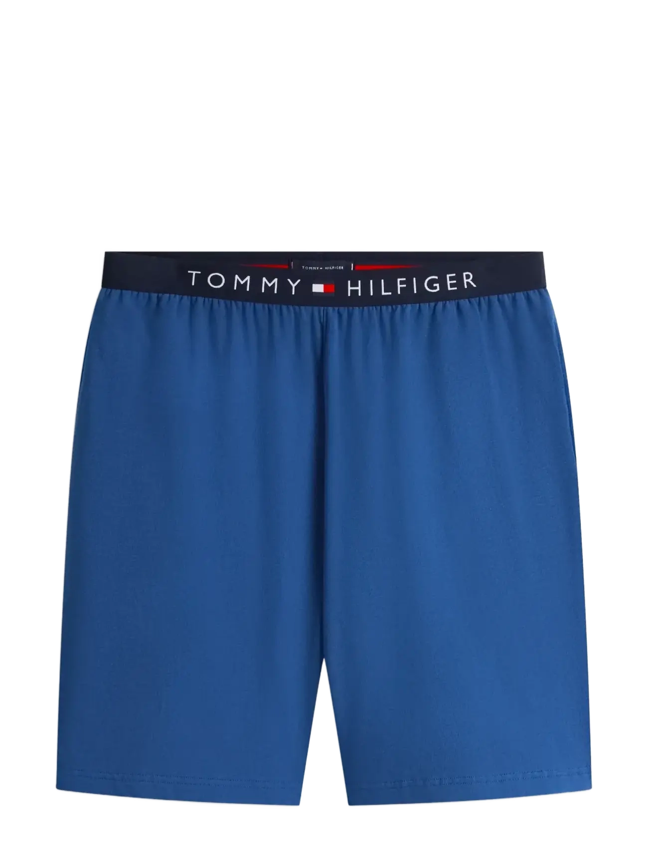 Tommy Hilfiger JERSEY PJ SHORT - Nattøj - AEGEAN SEA / blue