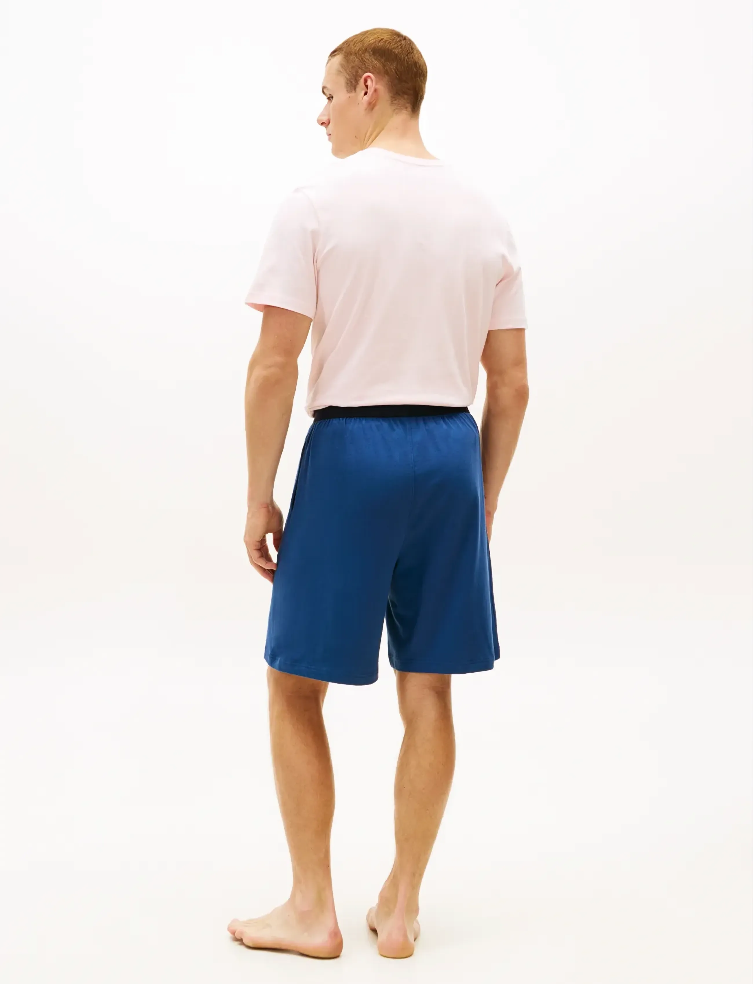 Tommy Hilfiger - JERSEY PJ SHORT - natbukser - aegean sea - 2