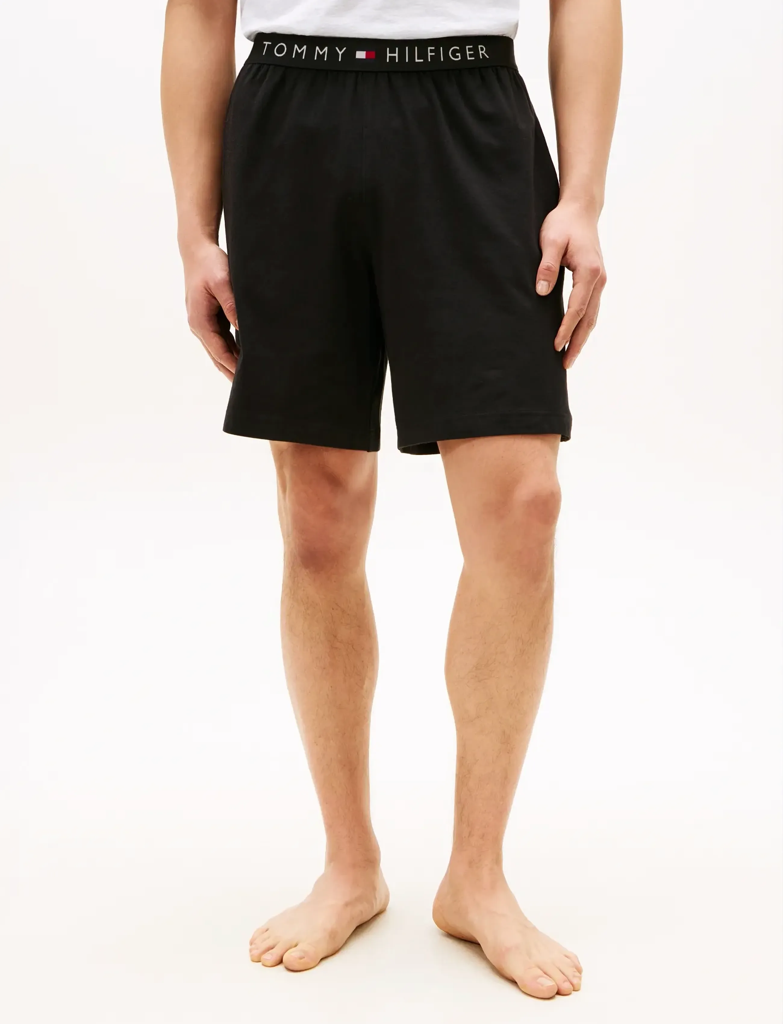 Tommy Hilfiger JERSEY PJ SHORT - Underwear - BLACK / black