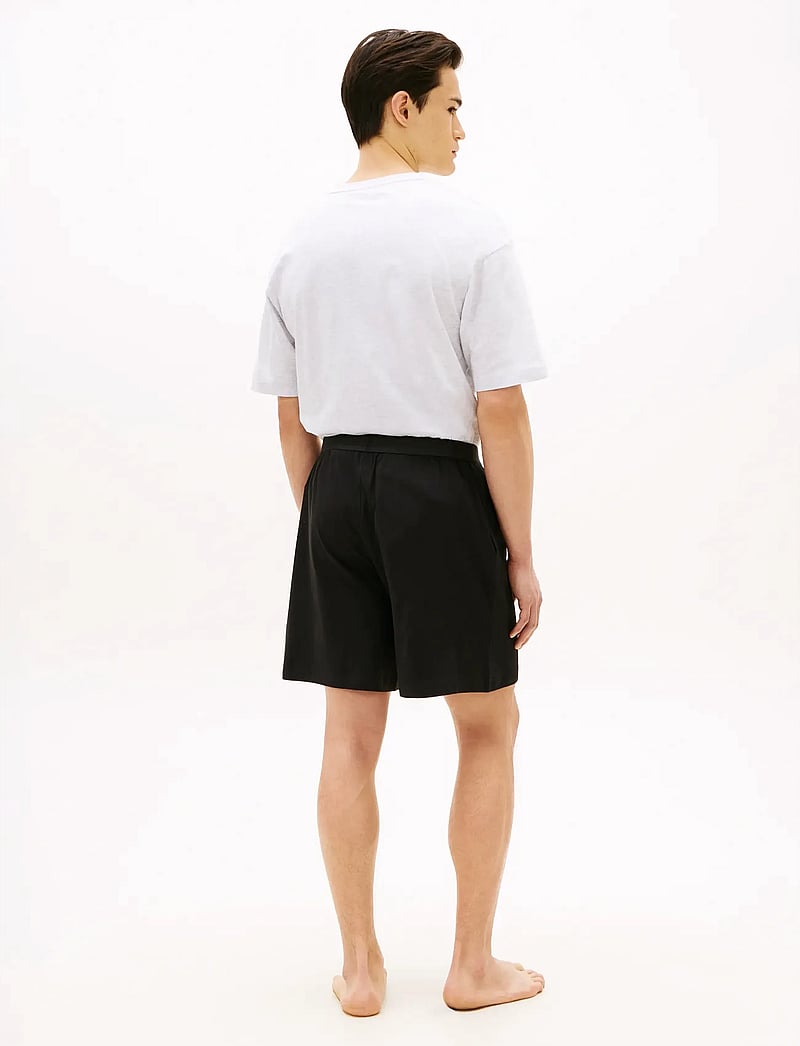 Tommy Hilfiger - JERSEY PJ SHORT - pyjamasbyxor - black - 2