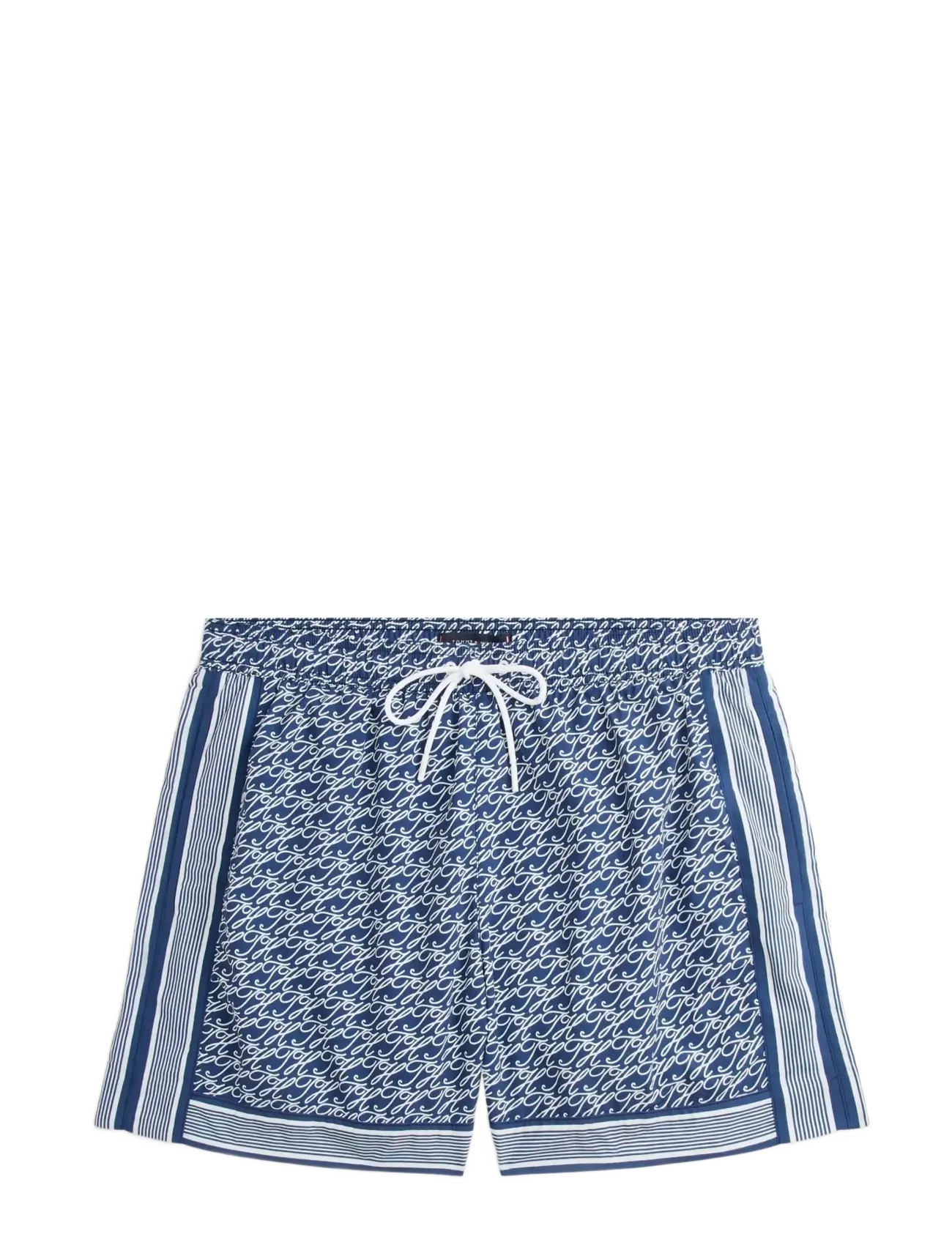 Tommy Hilfiger MEDIUM DRAWSTRING PRINT - Klær - TH SCRIPT PREPPY NAVY / blue