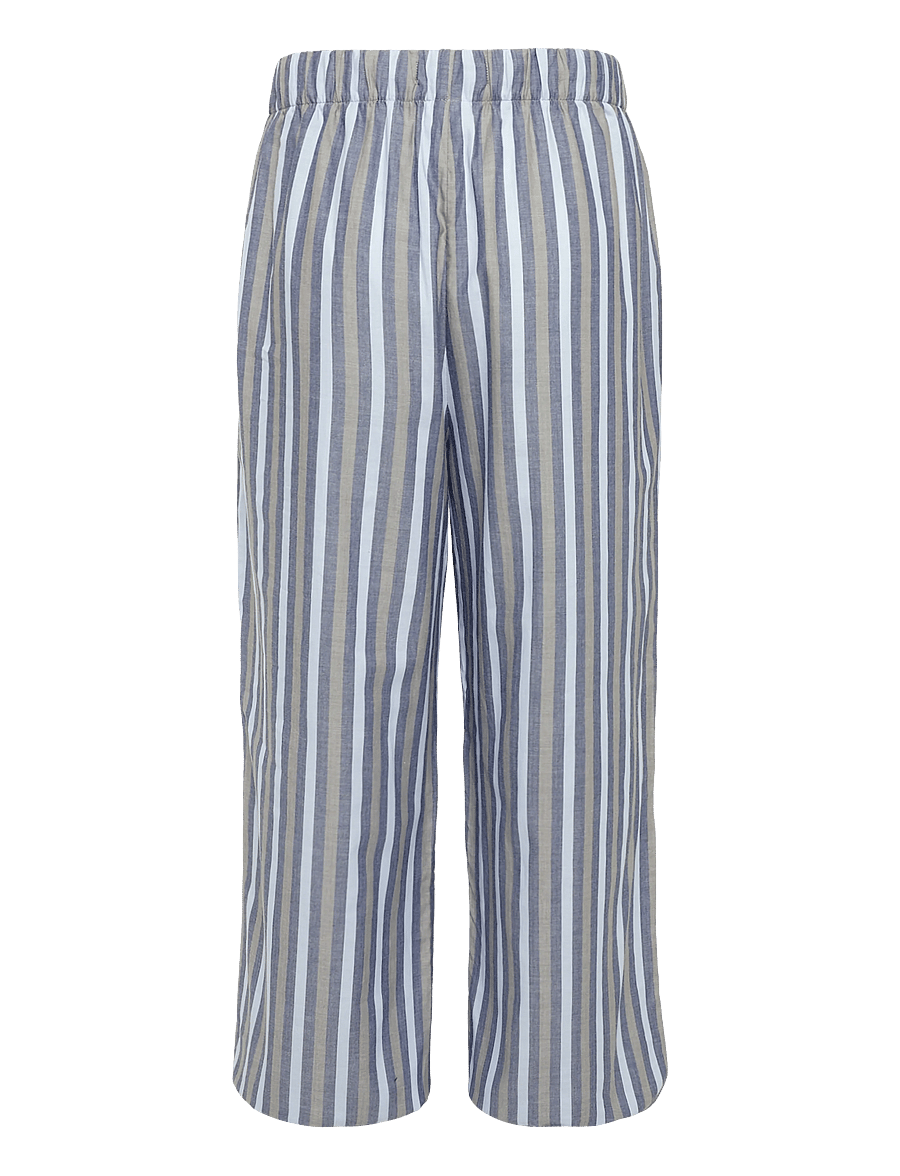 Tommy Hilfiger - LS WOVEN PJ SET PRINT SELF WB - nattøj sæt - carbon navy herringbone stripe - 4