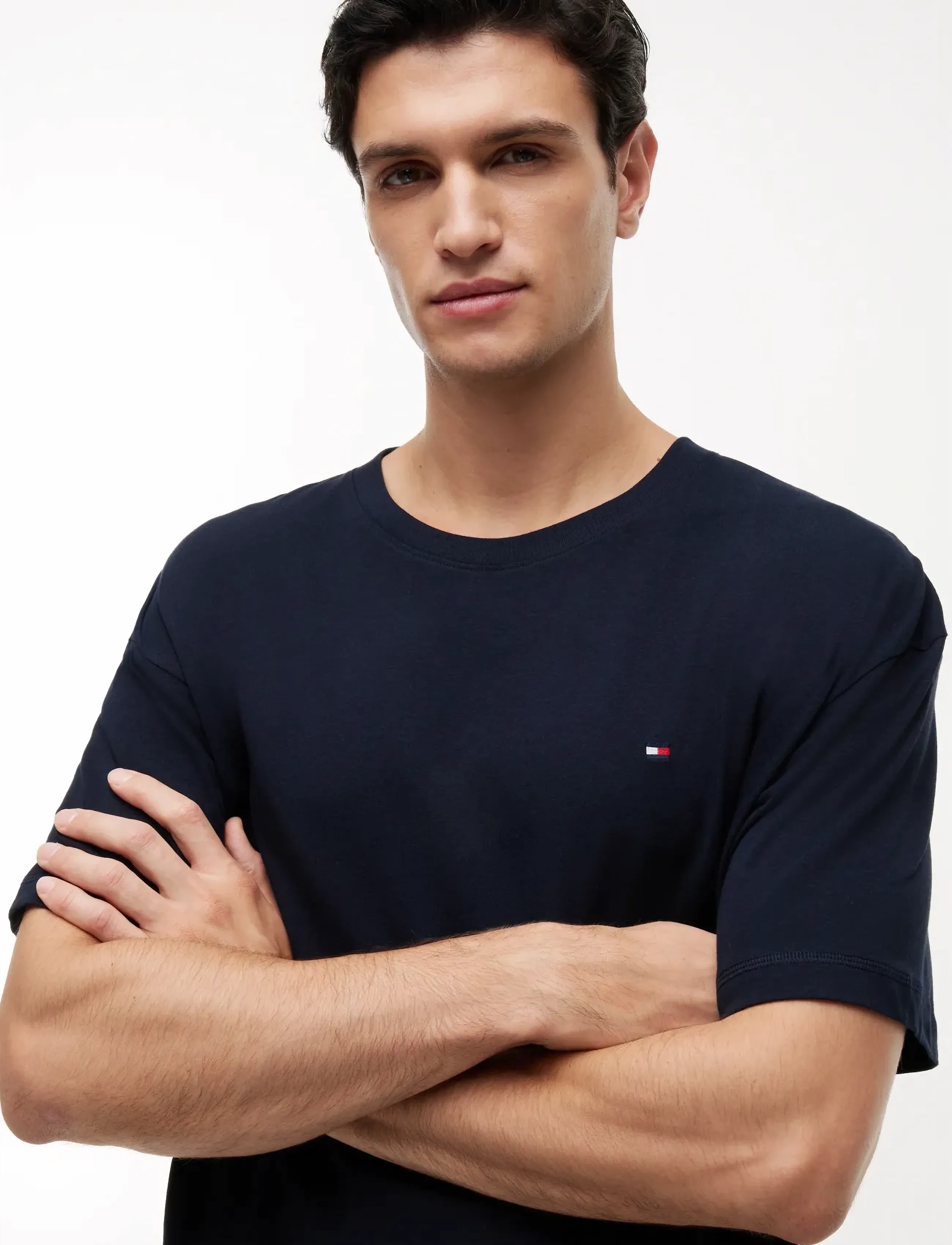 Tommy Hilfiger - SS JERSEY PJ SET PRINT - nattøj sæt - des sky  brk flg aop - 2