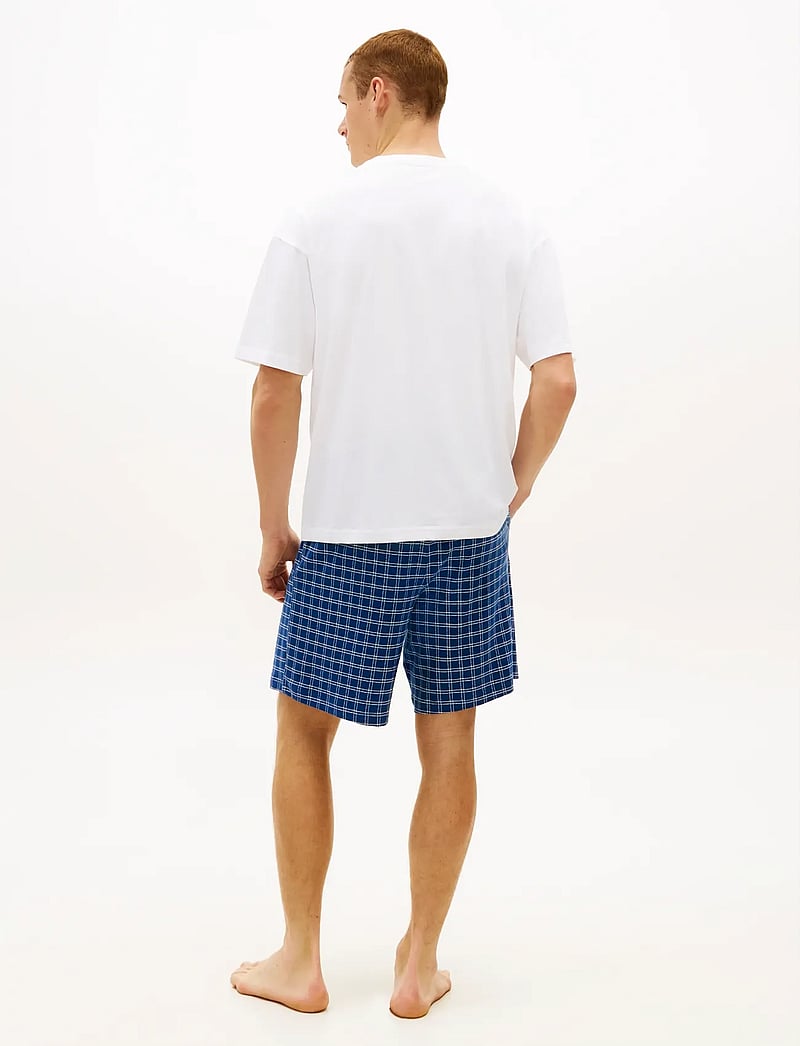 Tommy Hilfiger - SS JERSEY PJ SET PRINT - pyjamasets - white window pain check - 5