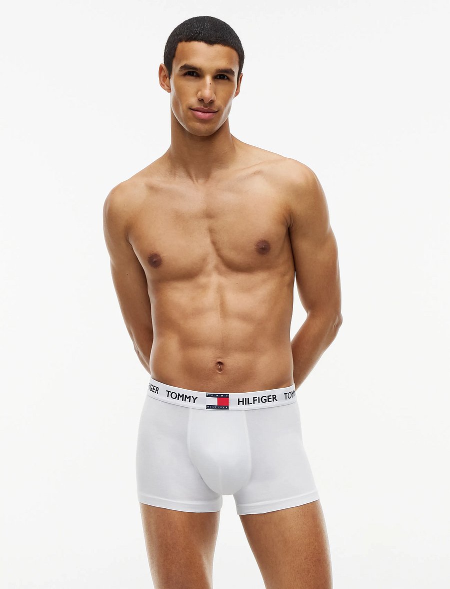 Tommy Hilfiger - 3P TRUNK - multipakk aluspüksid - medium red white navy blue - 0