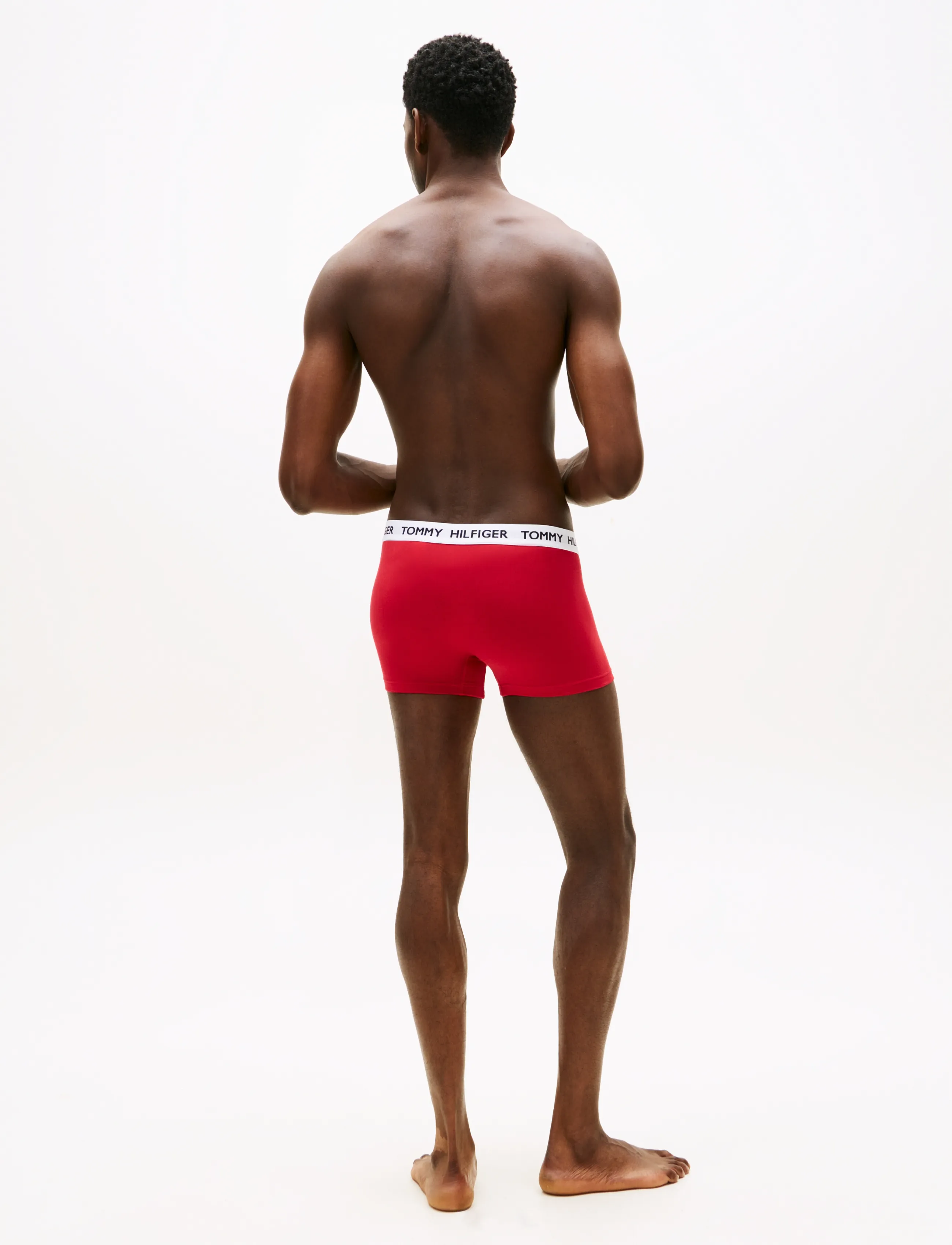 Tommy Hilfiger - 3-Pack Cotton Trunk - unterhosen im multipack - medium red white navy blue - 5
