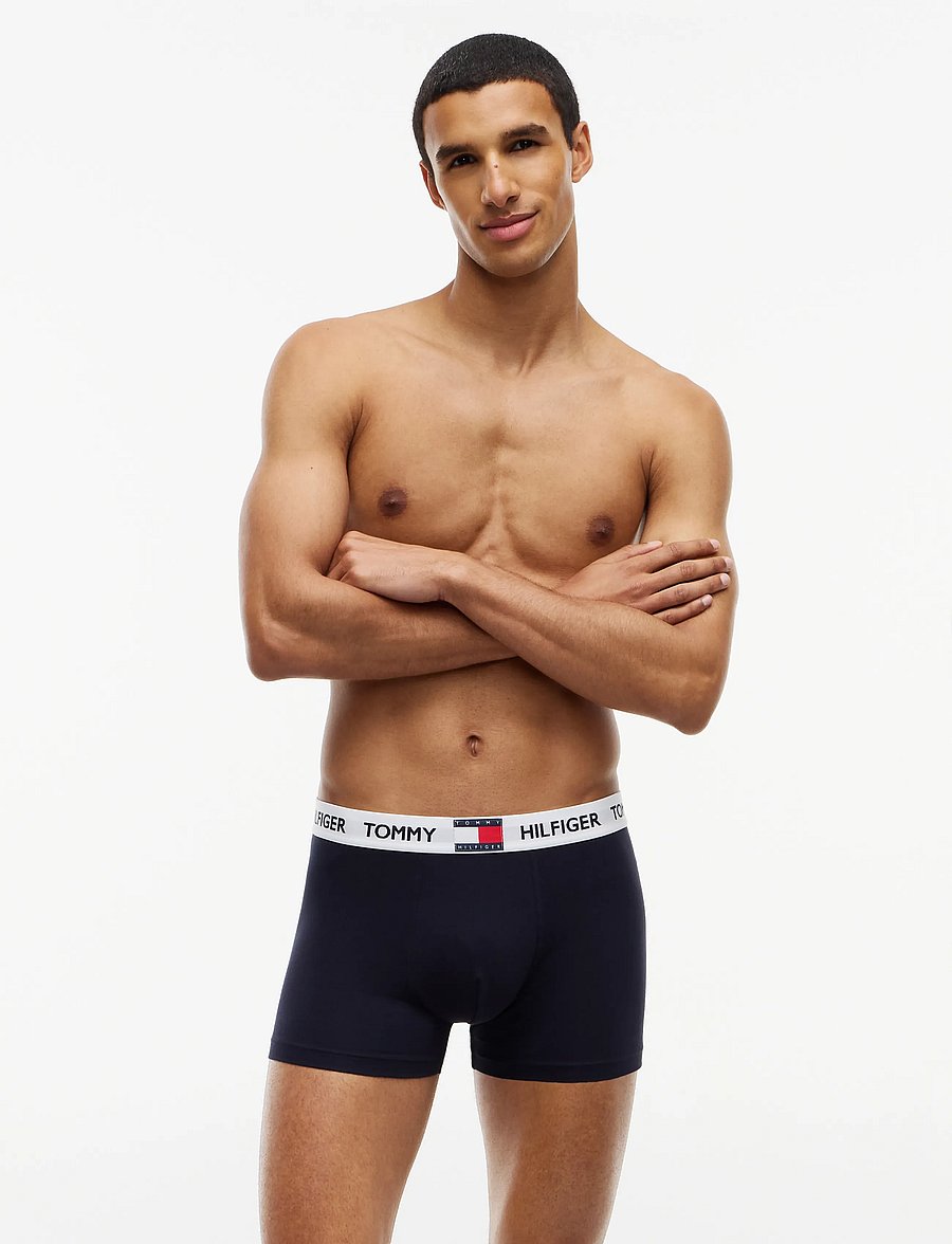 Tommy Hilfiger - 3P TRUNK - multipakk aluspüksid - medium red white navy blue - 5
